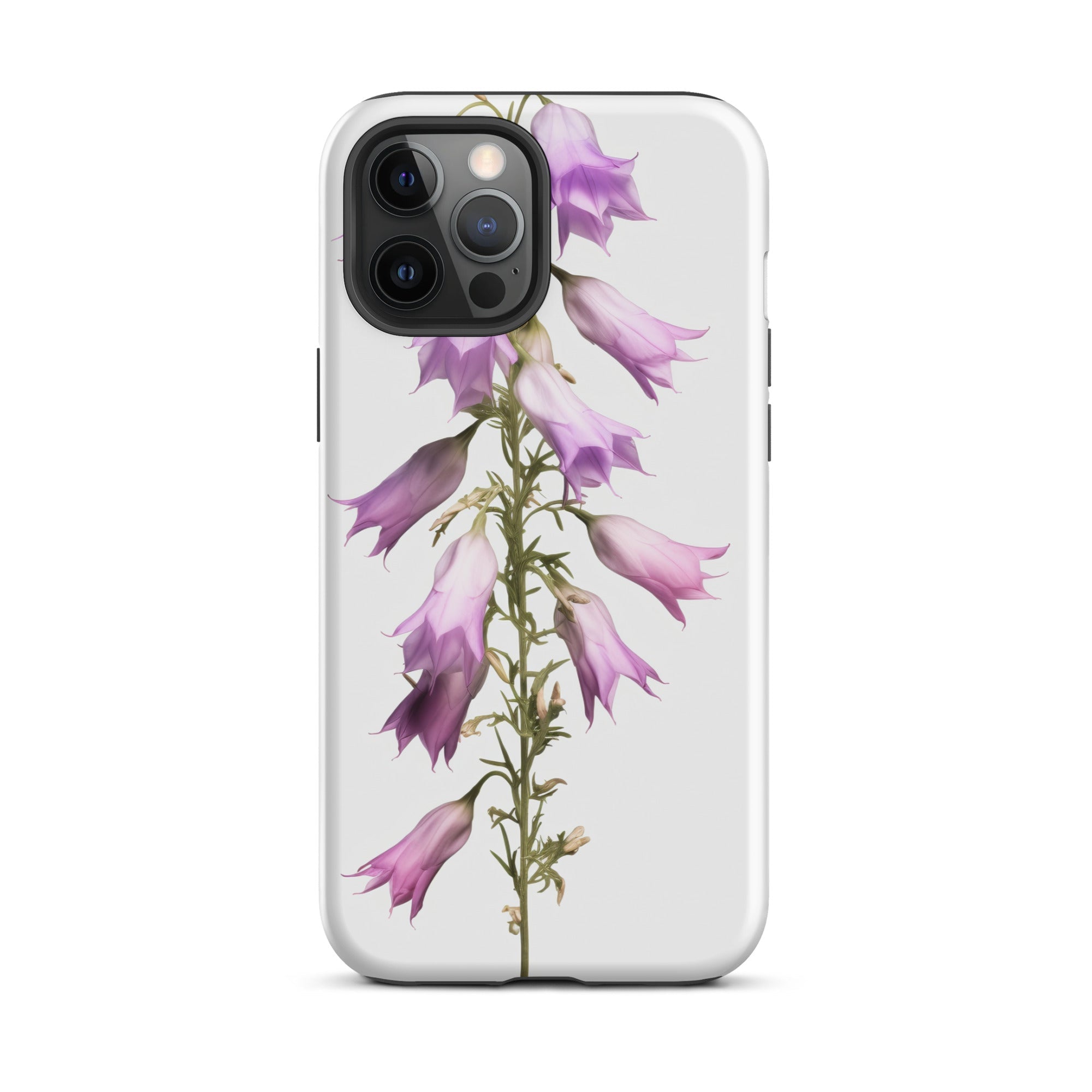 Campanula Punctata Flower iPhone Case by Visual Verse - Image 14