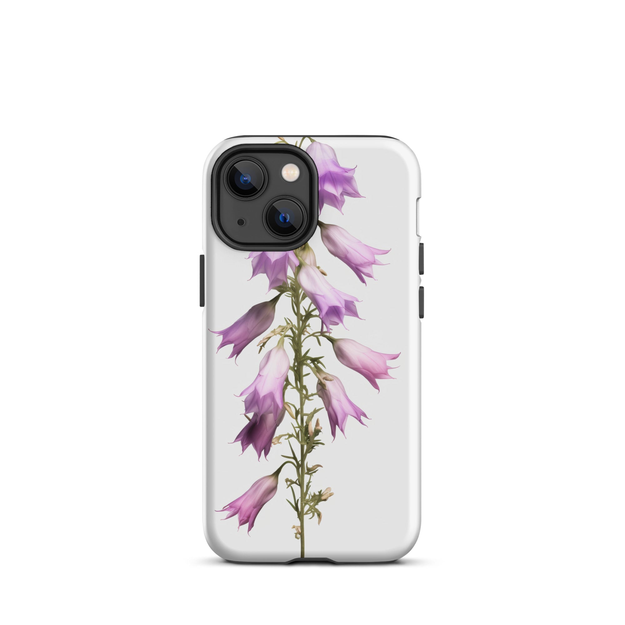 Campanula Punctata Flower iPhone Case by Visual Verse - Image 16