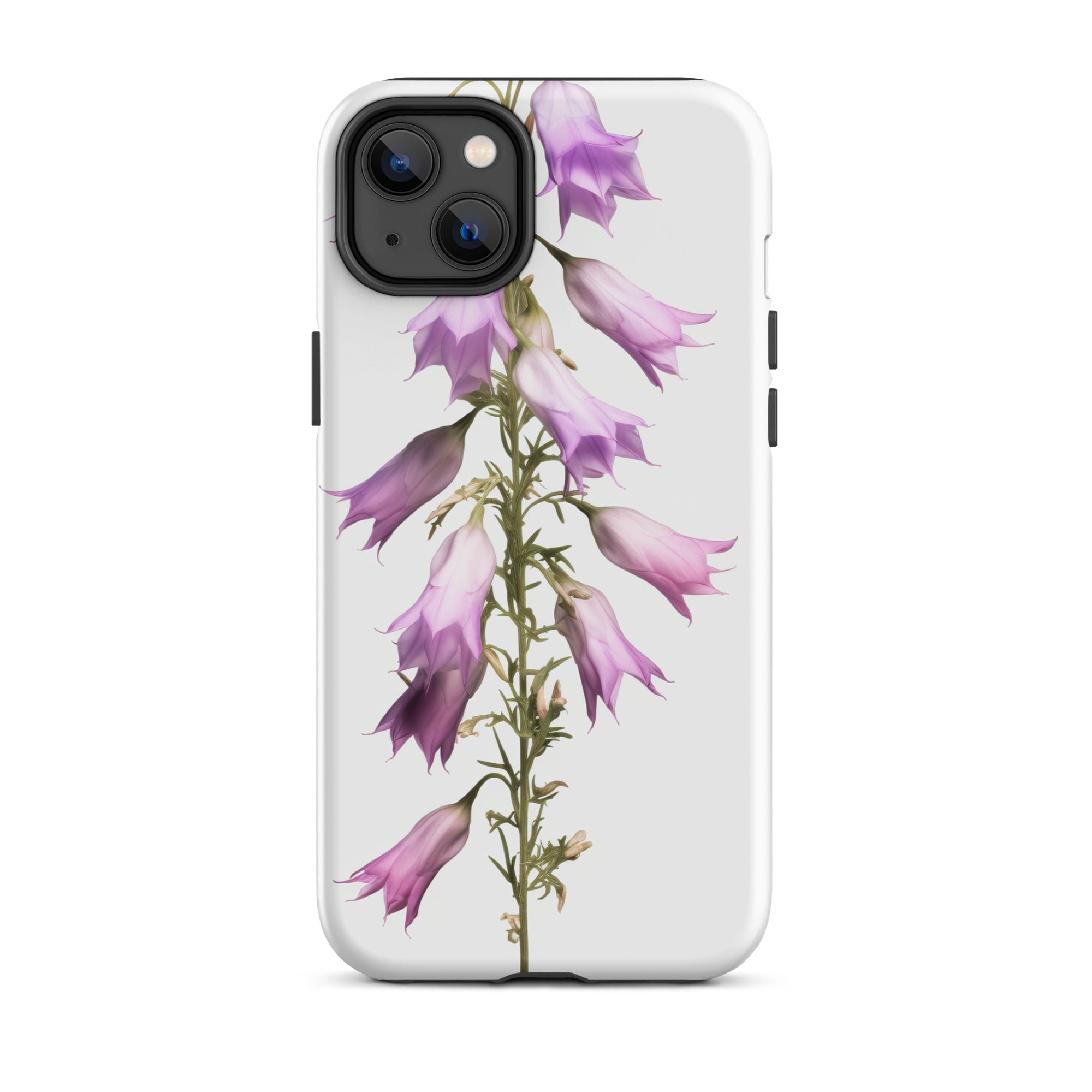 Campanula Punctata Flower iPhone Case by Visual Verse - Image 26