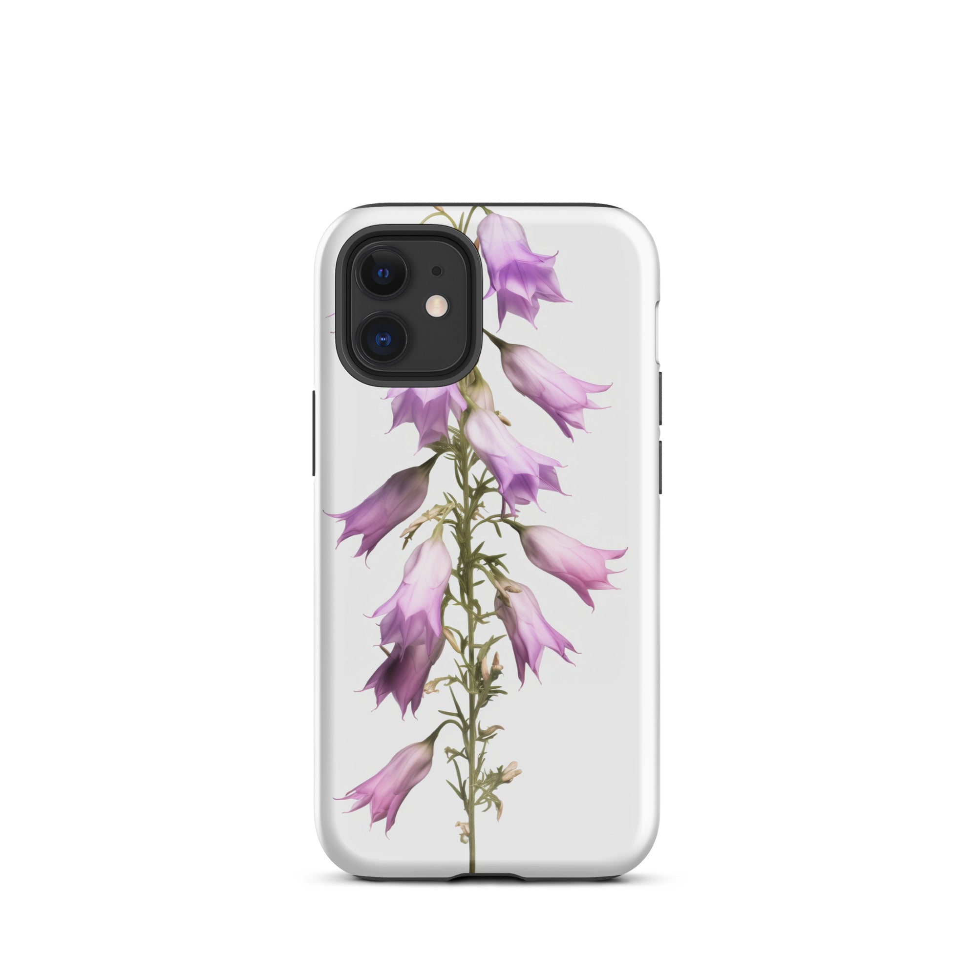 Campanula Punctata Flower iPhone Case by Visual Verse - Image 7