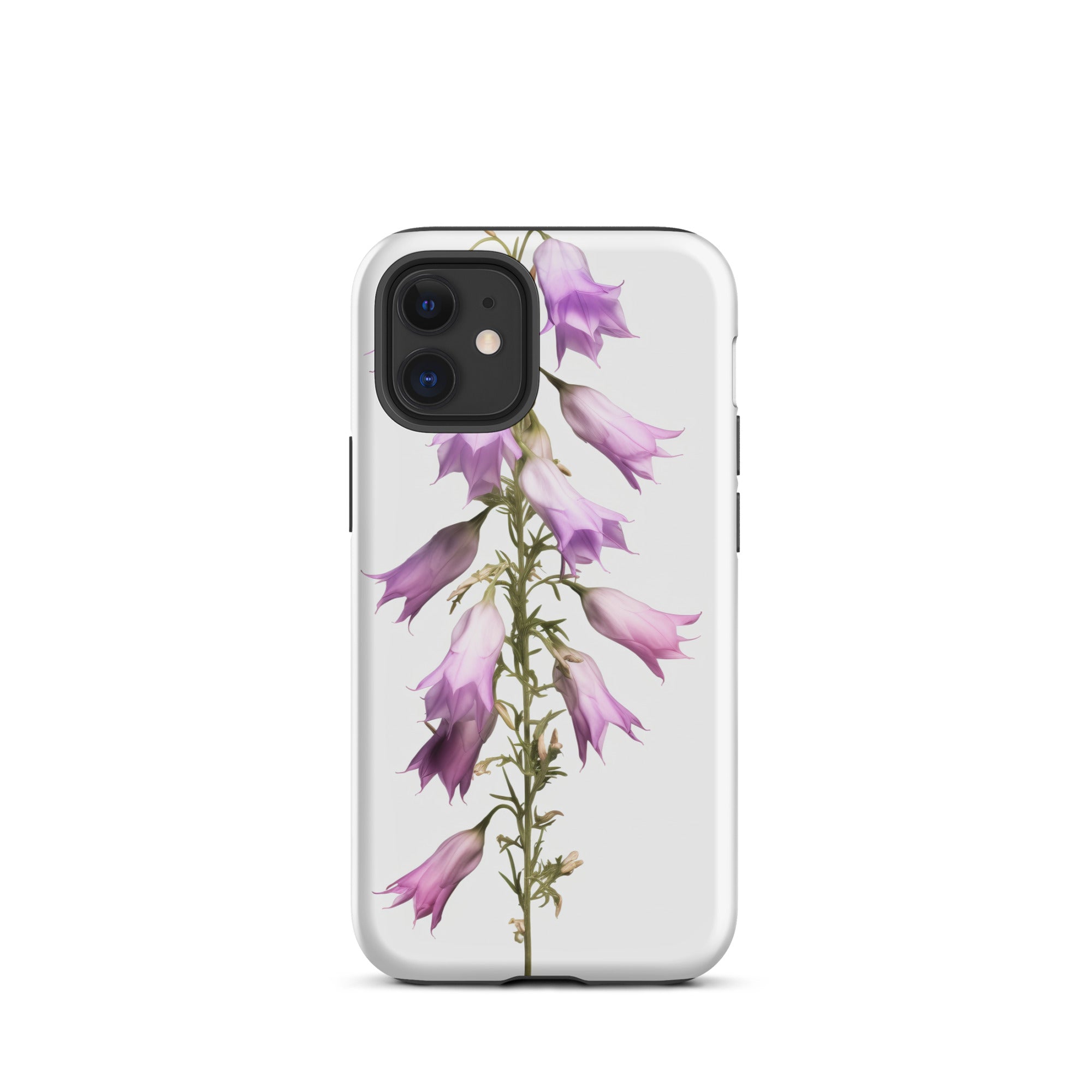 Campanula Punctata Flower iPhone Case by Visual Verse - Image 8