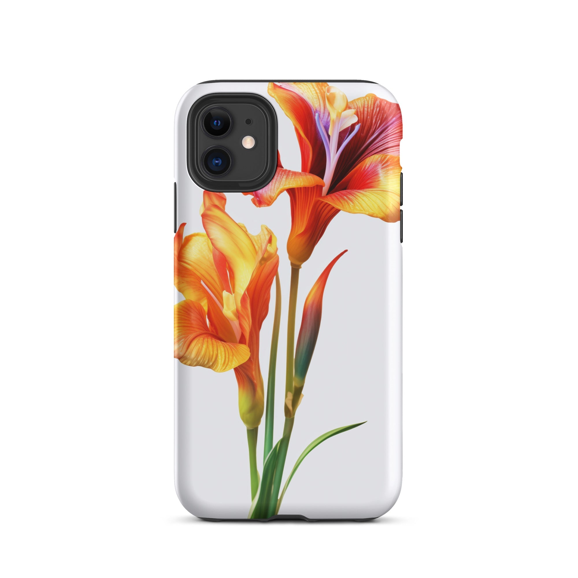 Canna Lily Flower iPhone Case by Visual Verse - Image 2