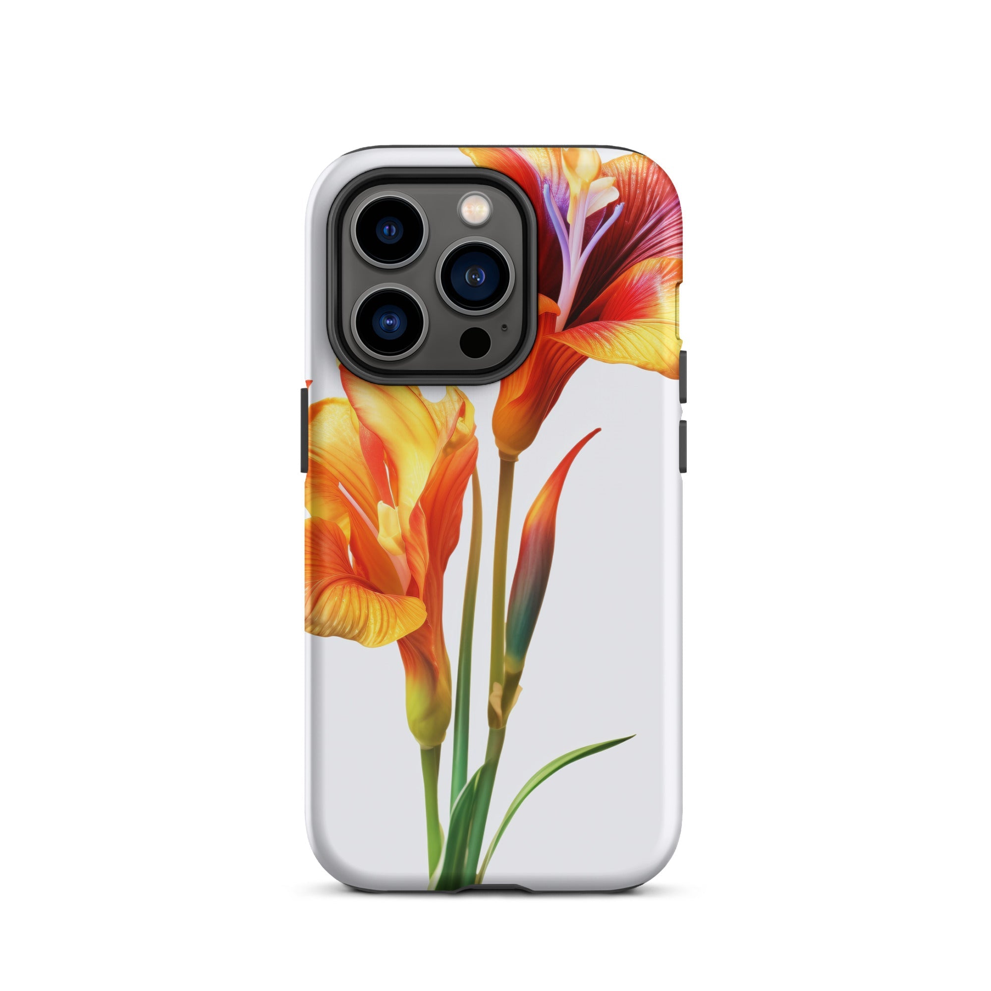 Canna Lily Flower iPhone Case by Visual Verse - Image 28