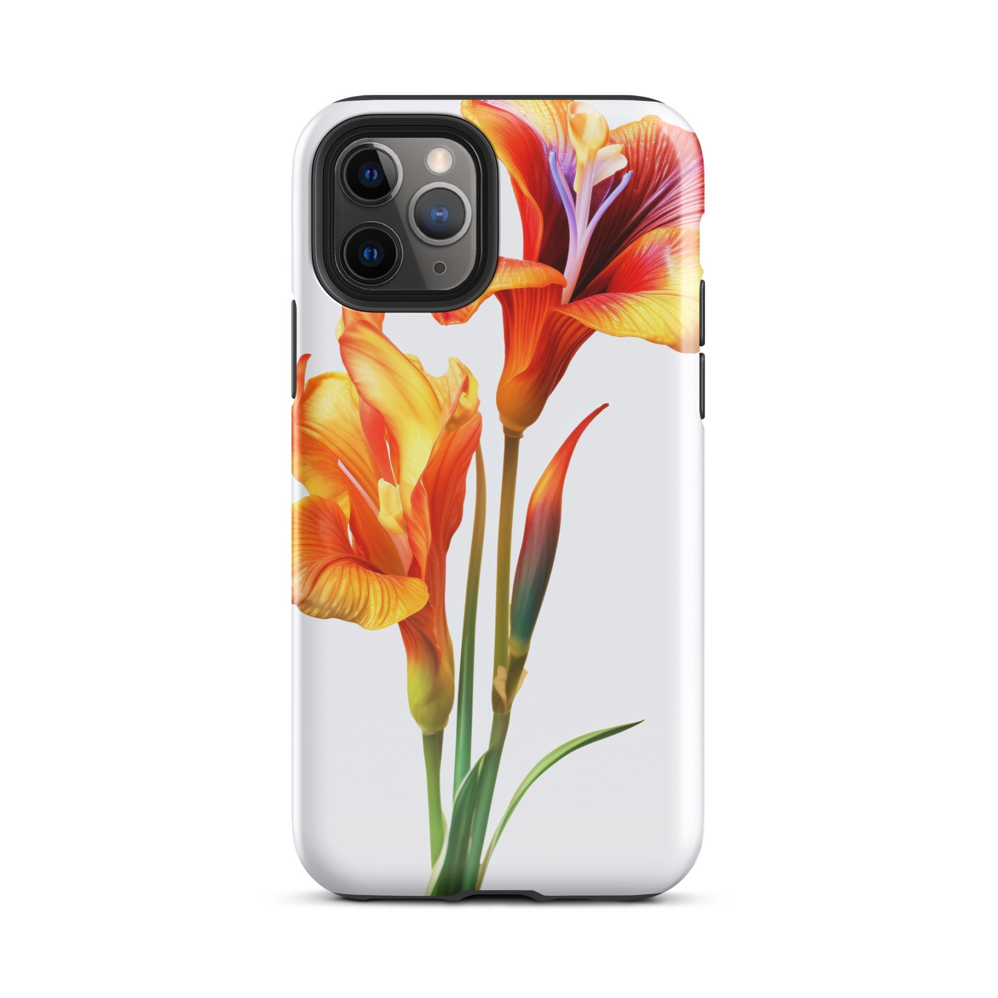 Canna Lily Flower iPhone Case by Visual Verse - Image 3