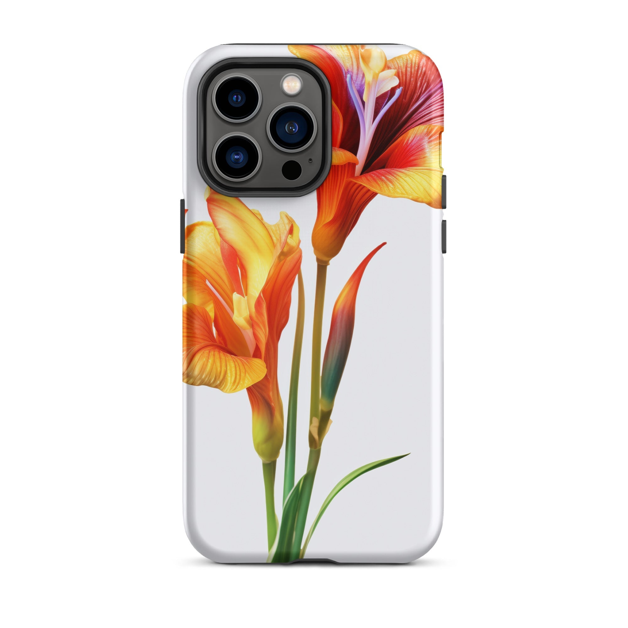 Canna Lily Flower iPhone Case by Visual Verse - Image 30
