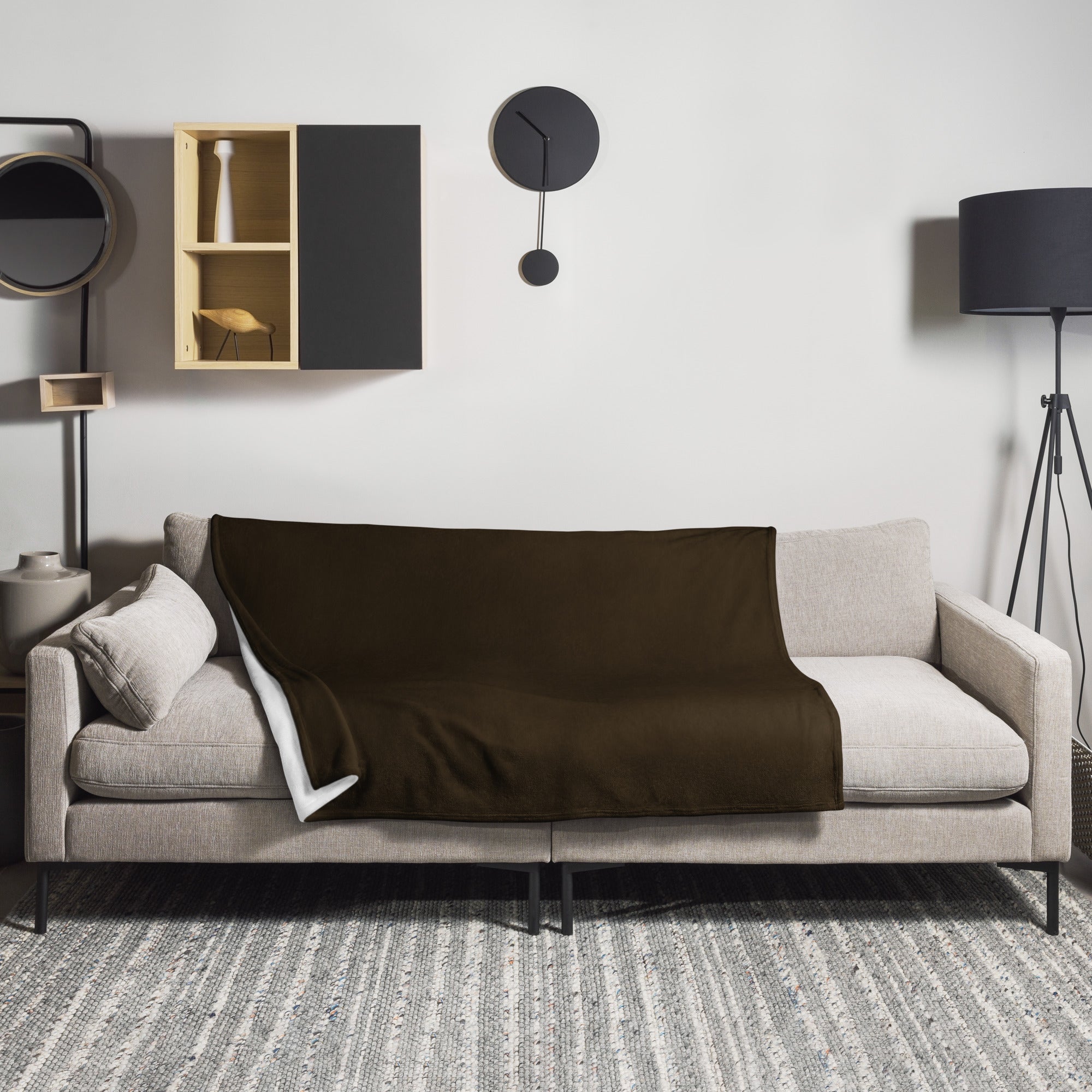 Cannon Black Color Blanket by Visual Verse - Image 1