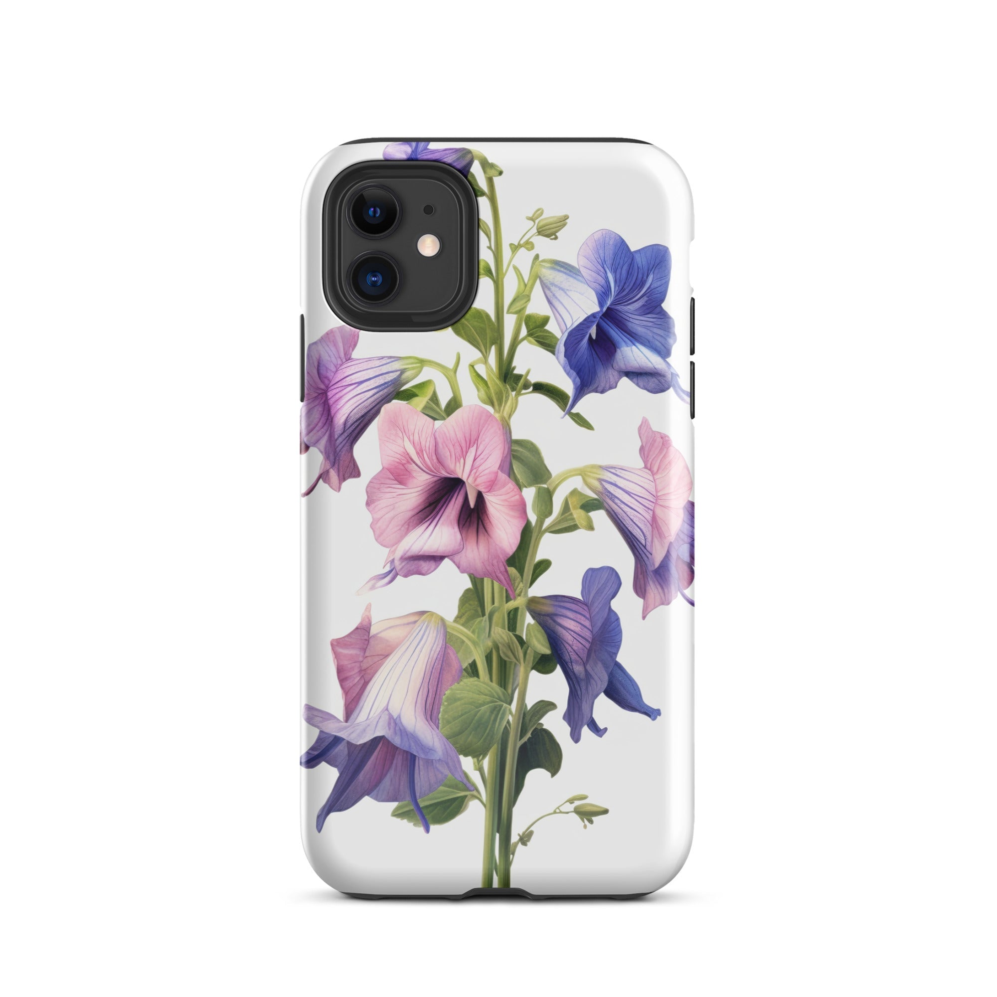Canterbury Bells Flower iPhone Case by Visual Verse - Image 1