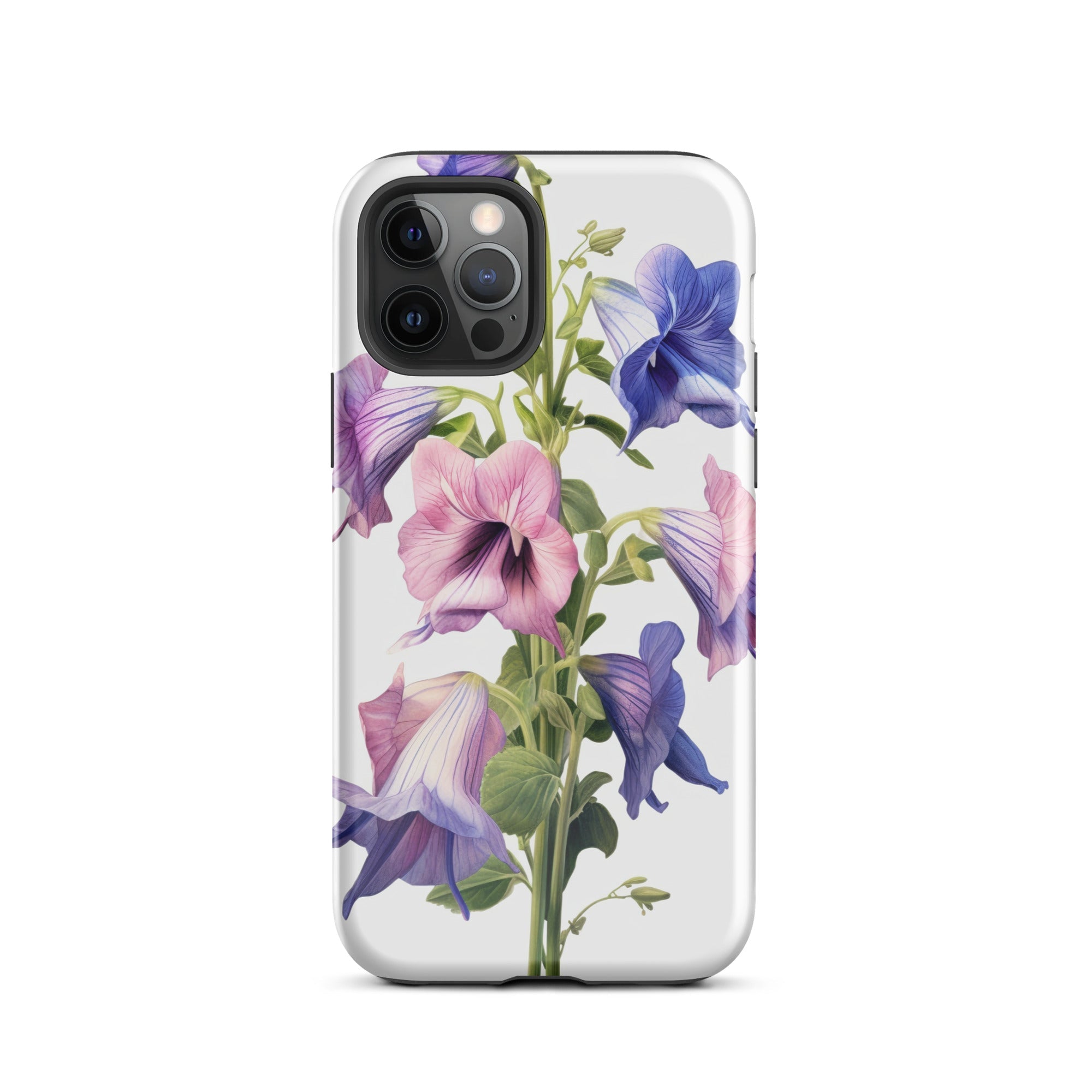 Canterbury Bells Flower iPhone Case by Visual Verse - Image 11