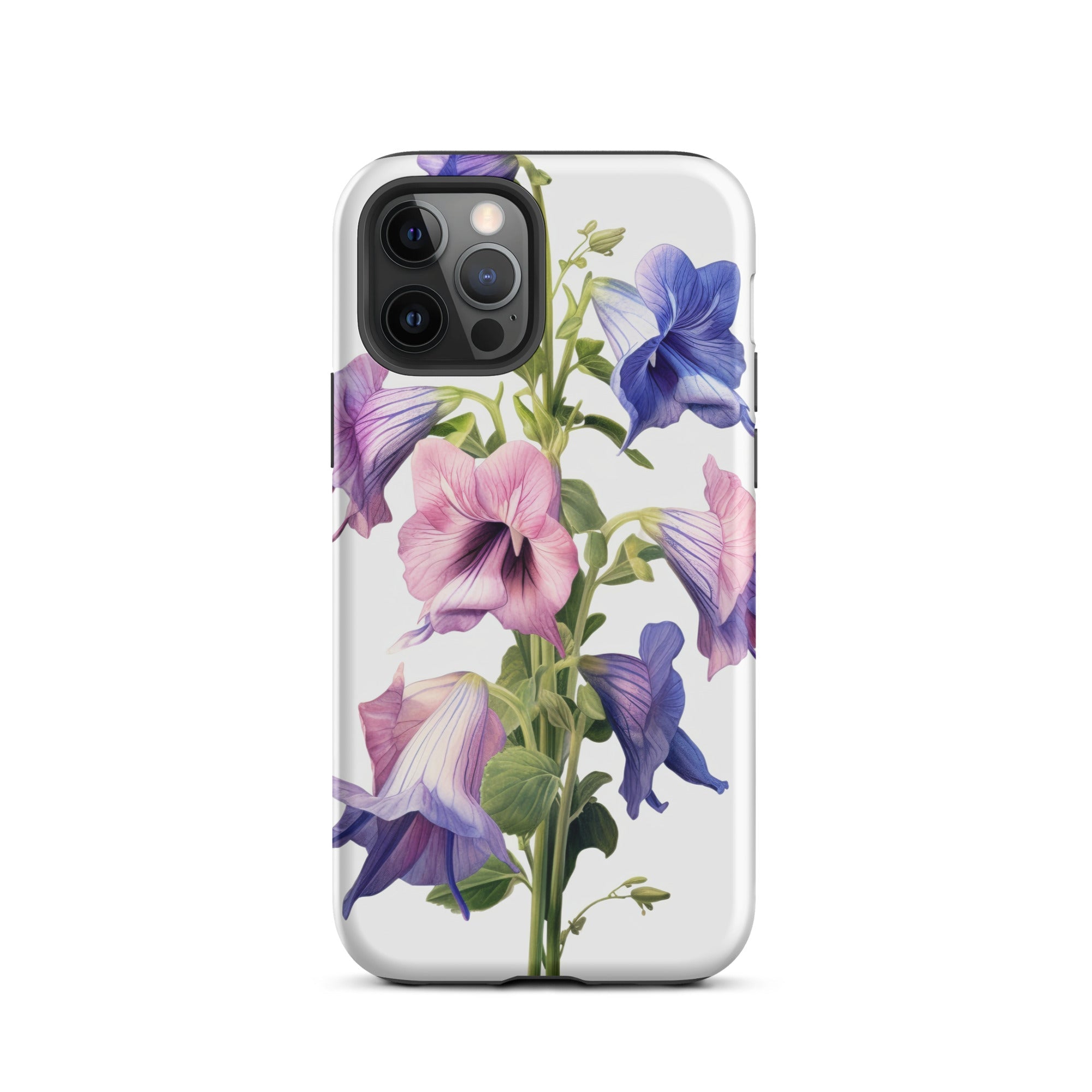 Canterbury Bells Flower iPhone Case by Visual Verse - Image 12