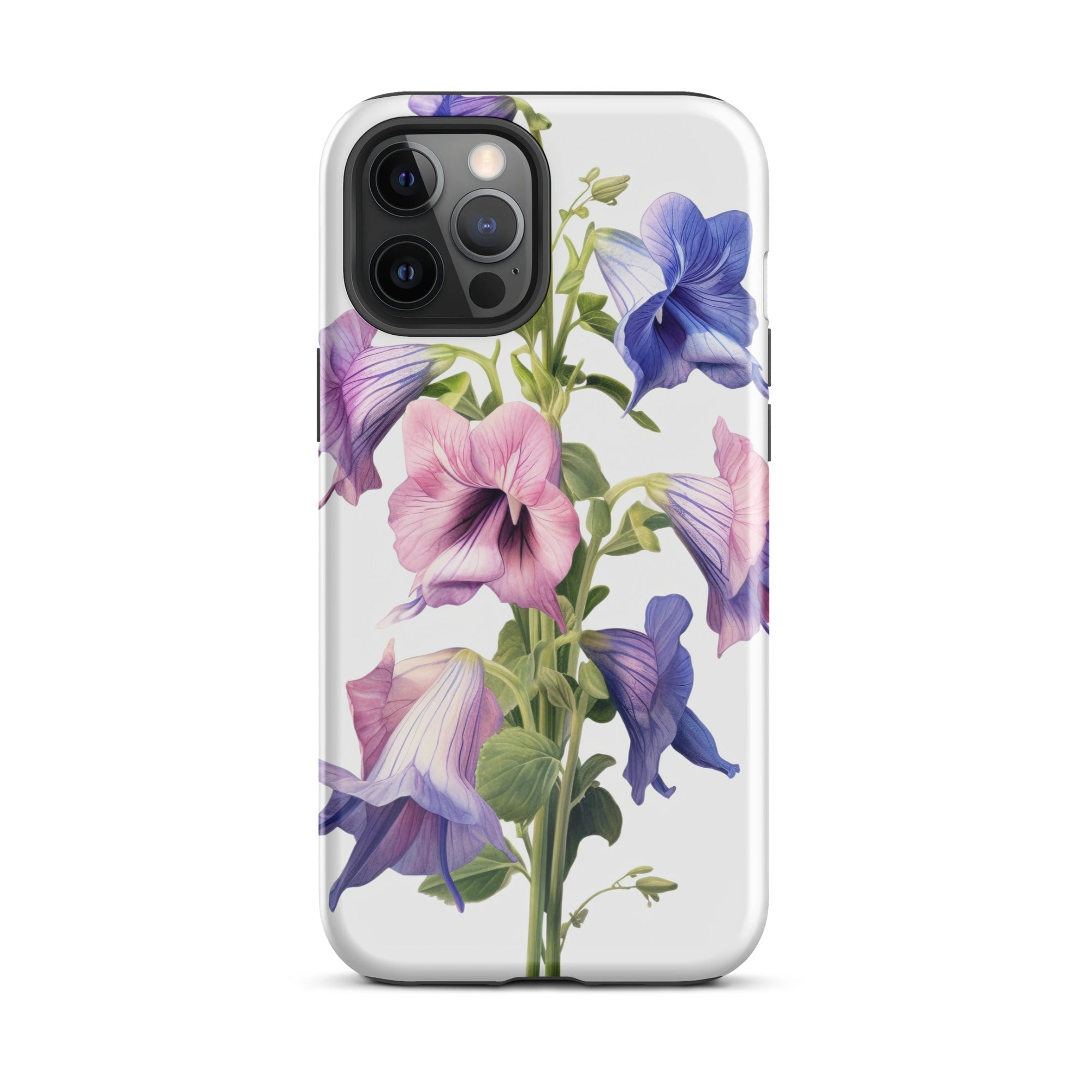Canterbury Bells Flower iPhone Case by Visual Verse - Image 13