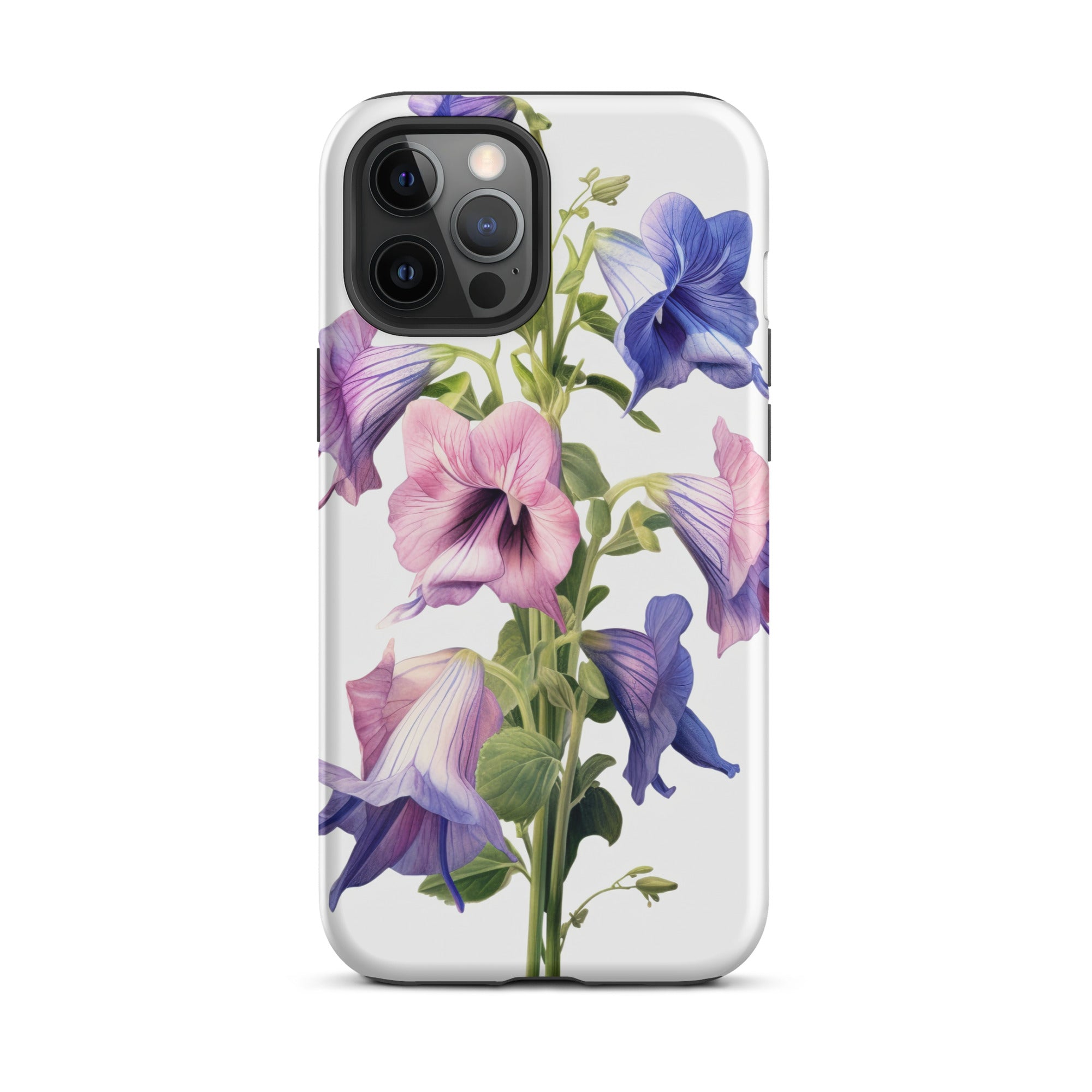Canterbury Bells Flower iPhone Case by Visual Verse - Image 14