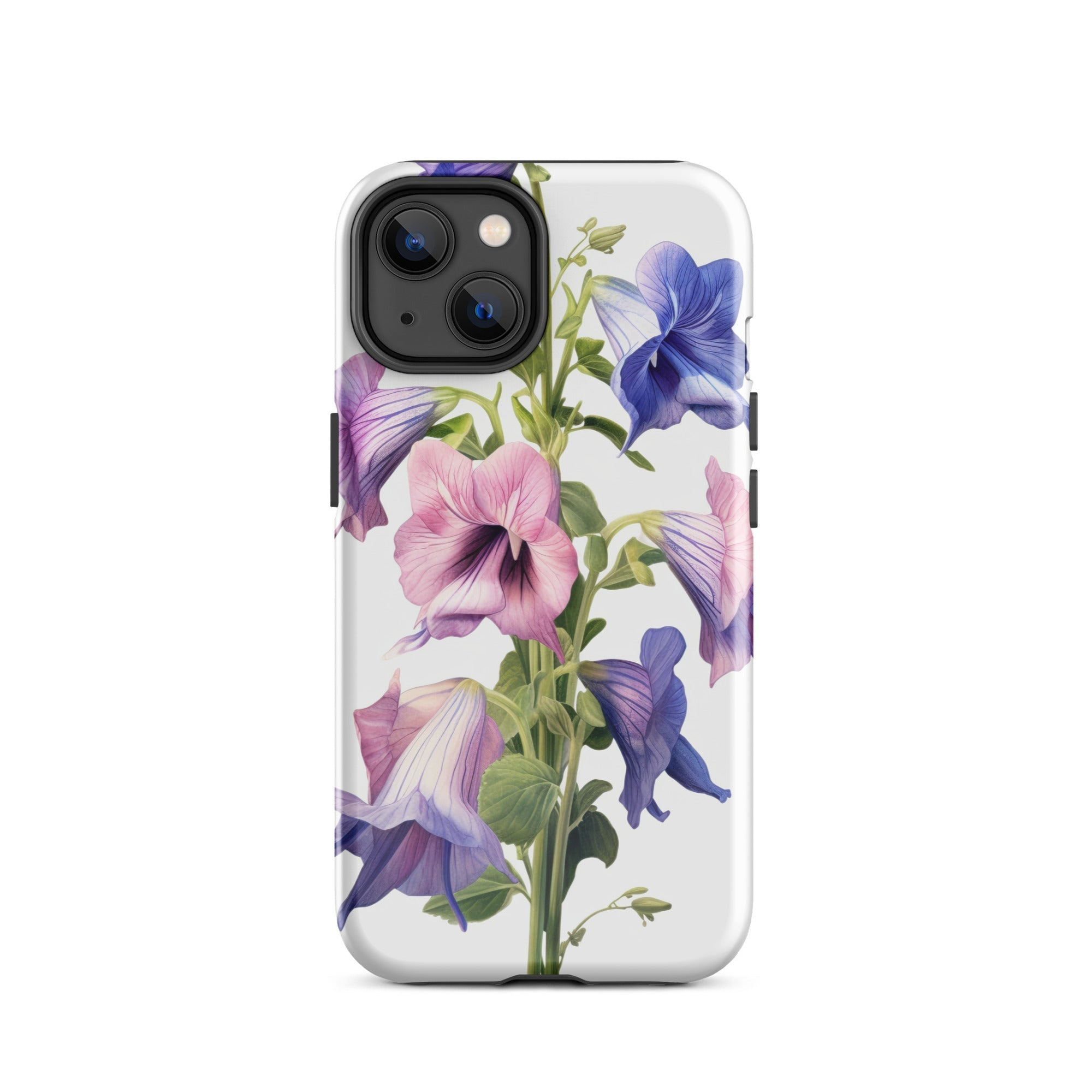 Canterbury Bells Flower iPhone Case by Visual Verse - Image 23