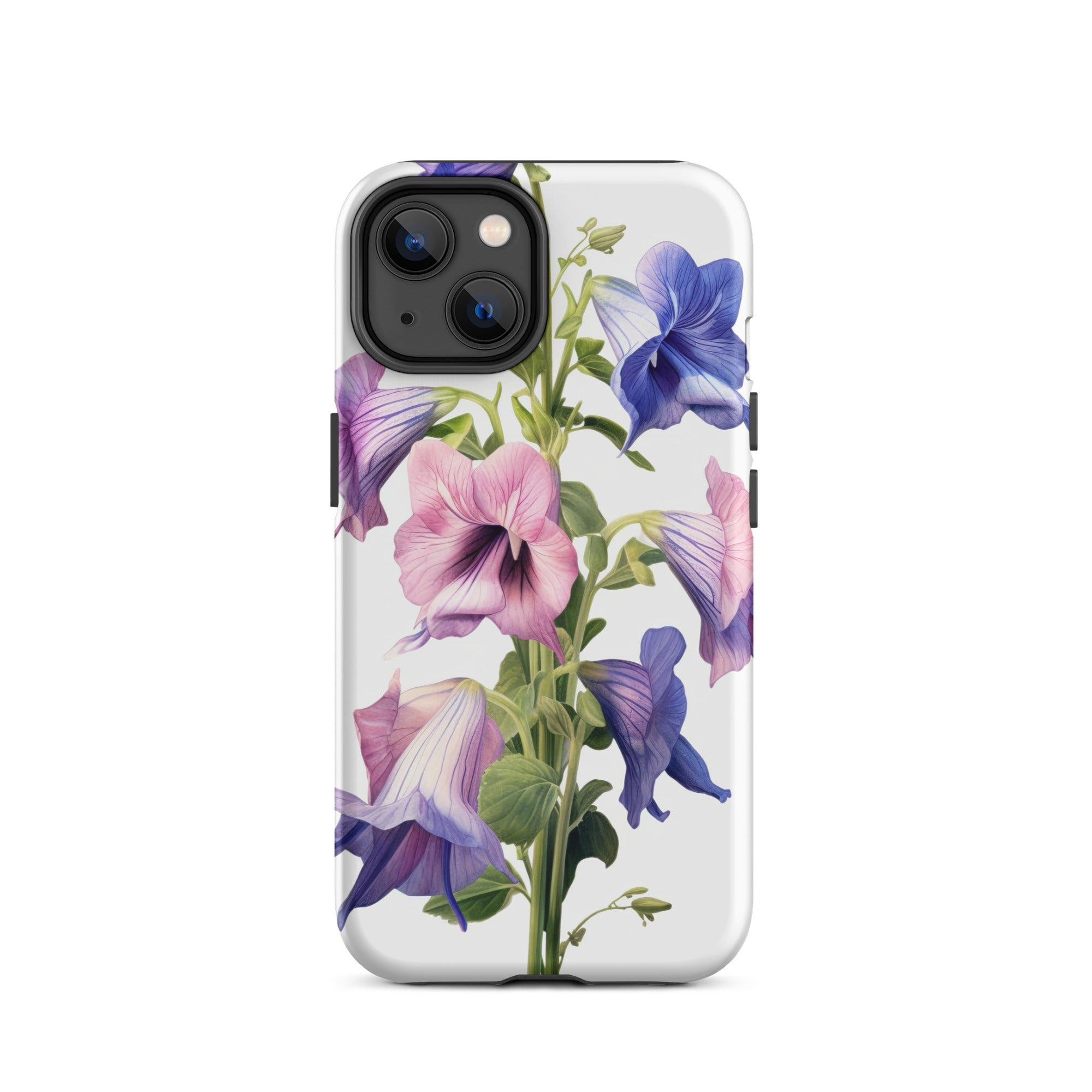 Canterbury Bells Flower iPhone Case by Visual Verse - Image 24