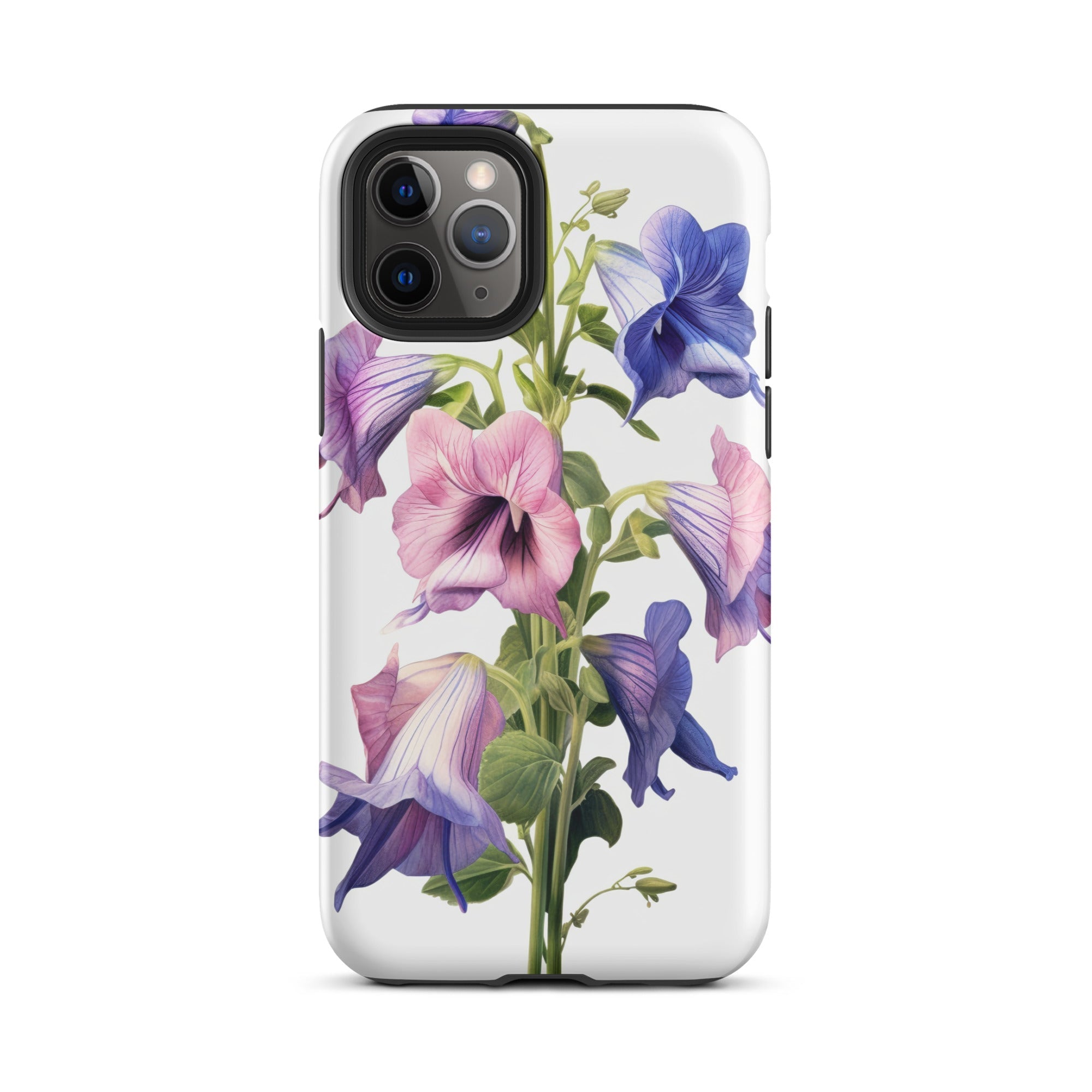 Canterbury Bells Flower iPhone Case by Visual Verse - Image 4