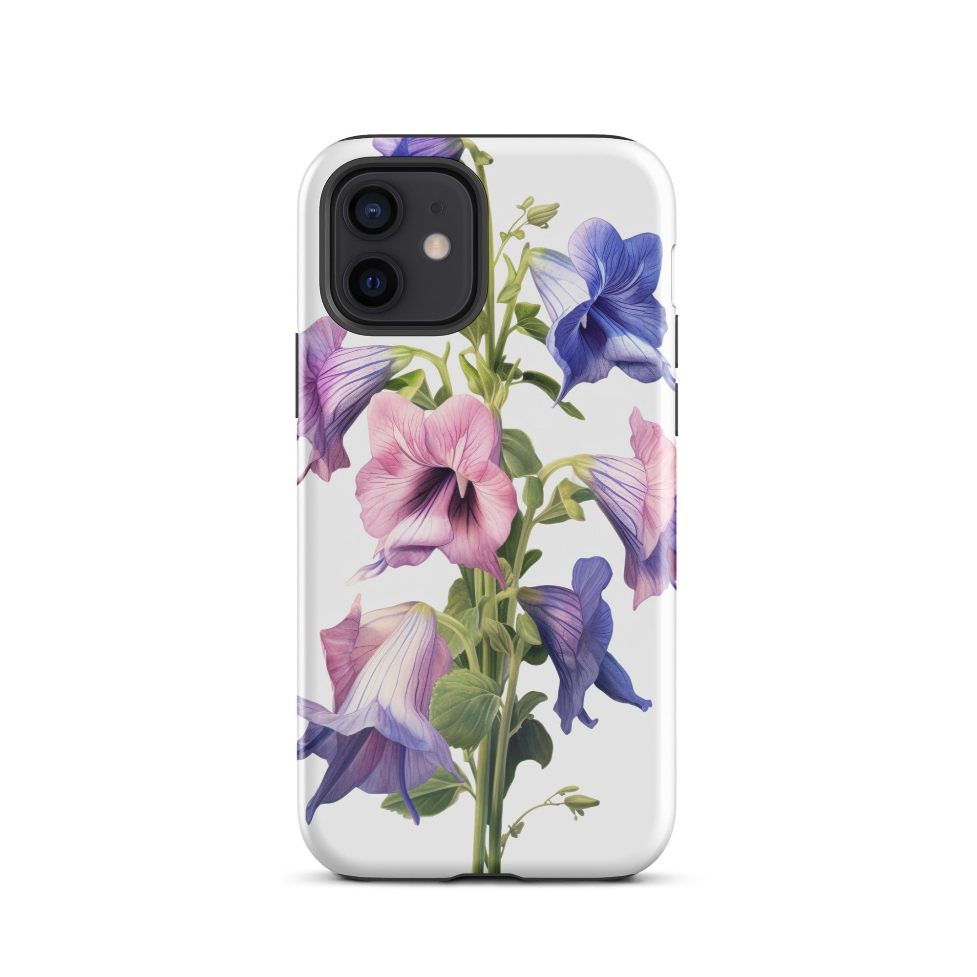 Canterbury Bells Flower iPhone Case by Visual Verse - Image 9