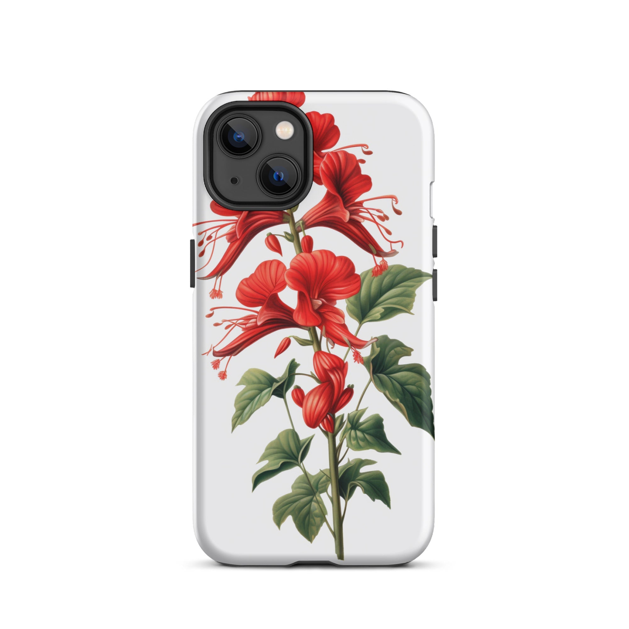 Cardinal Climber Flower iPhone Case by Visual Verse - Image 18