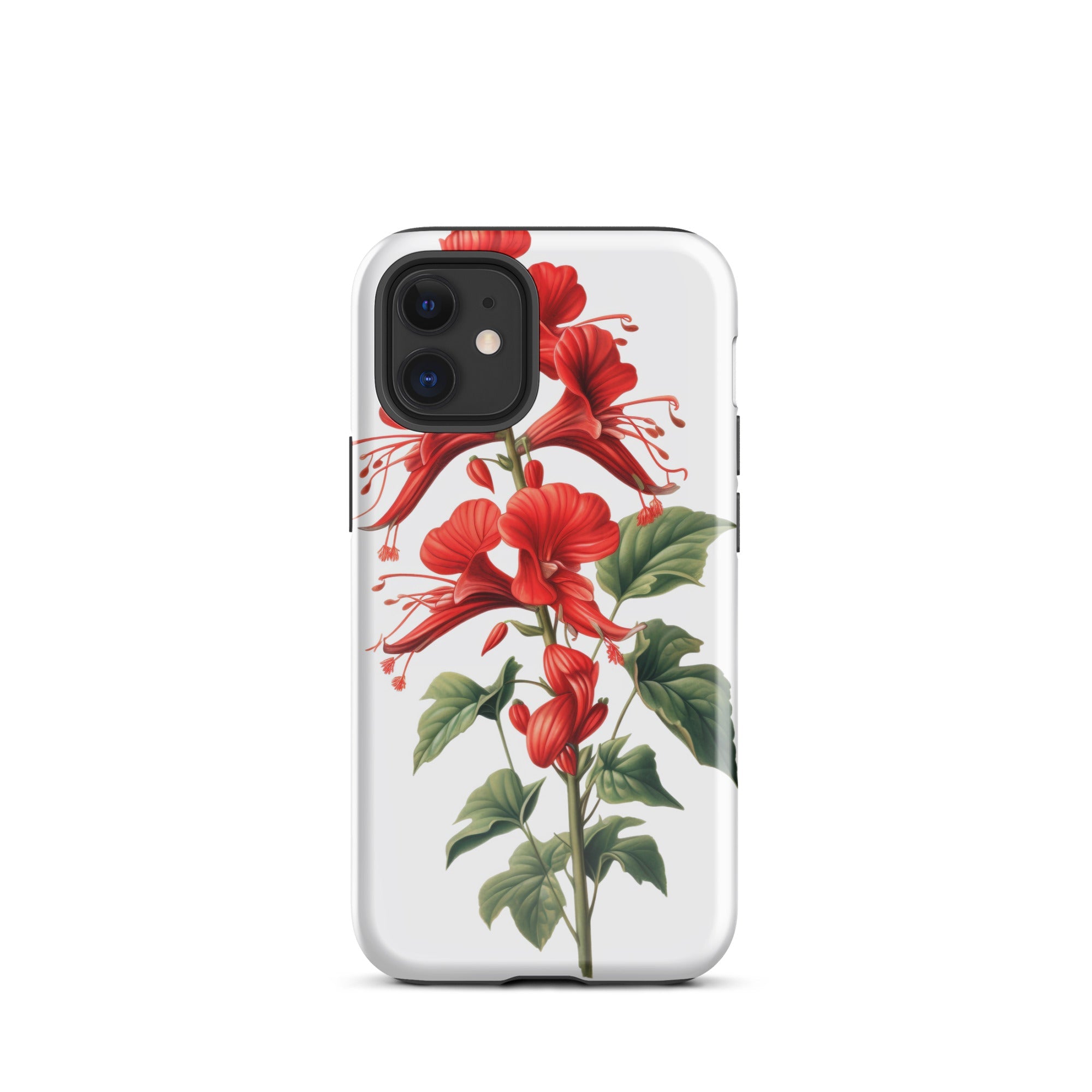 Cardinal Climber Flower iPhone Case by Visual Verse - Image 7