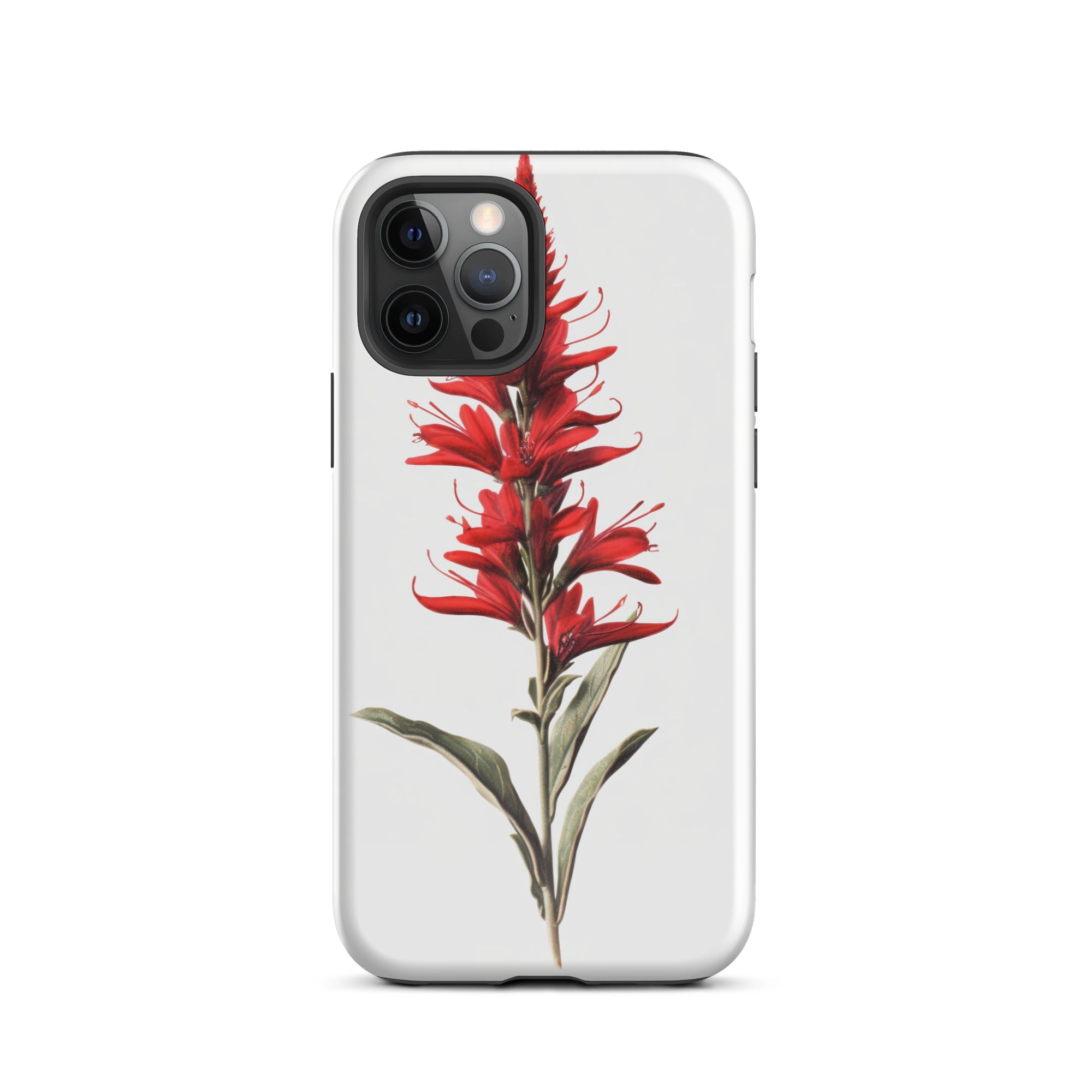 Cardinal Flower iPhone Case by Visual Verse - Image 11