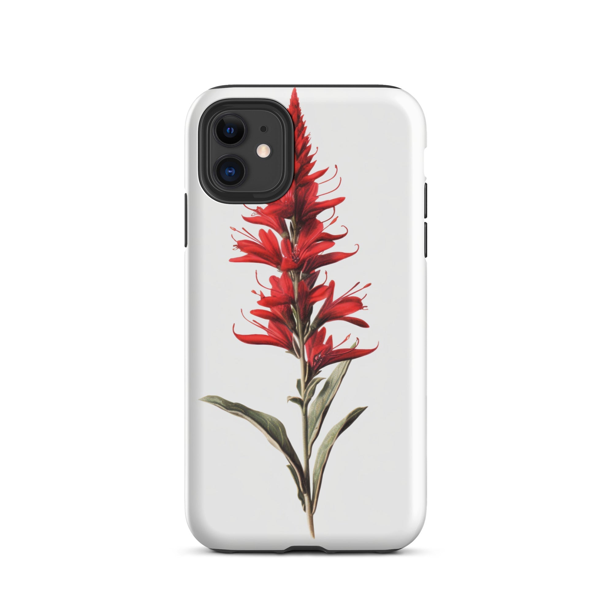 Cardinal Flower iPhone Case by Visual Verse - Image 2