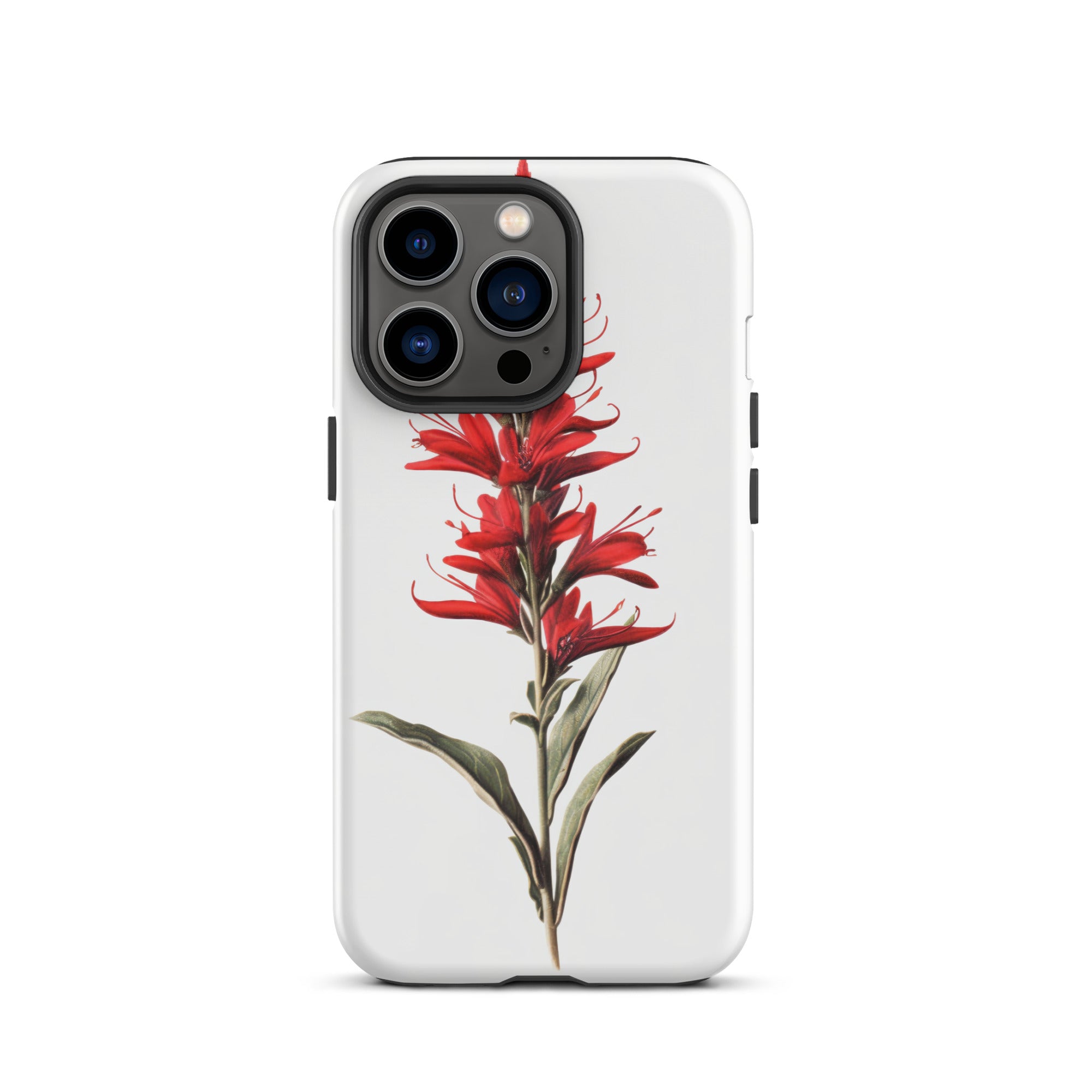 Cardinal Flower iPhone Case by Visual Verse - Image 20