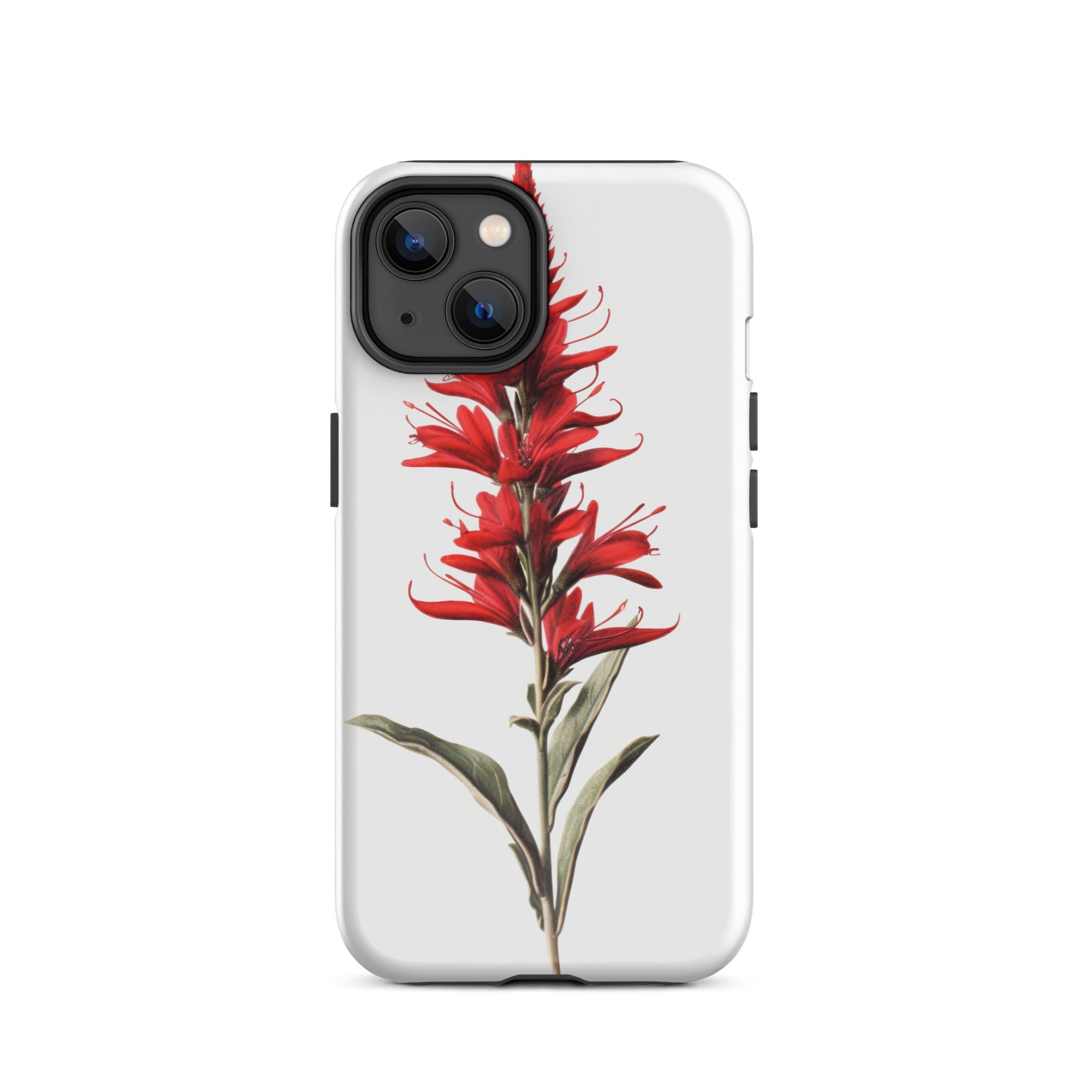 Cardinal Flower iPhone Case by Visual Verse - Image 23