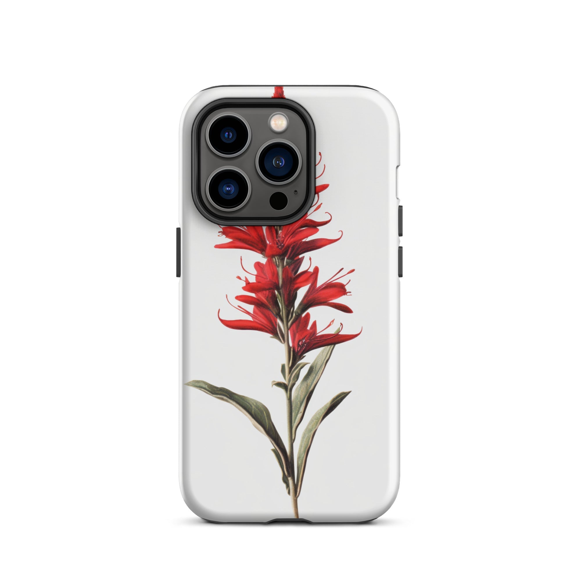 Cardinal Flower iPhone Case by Visual Verse - Image 28