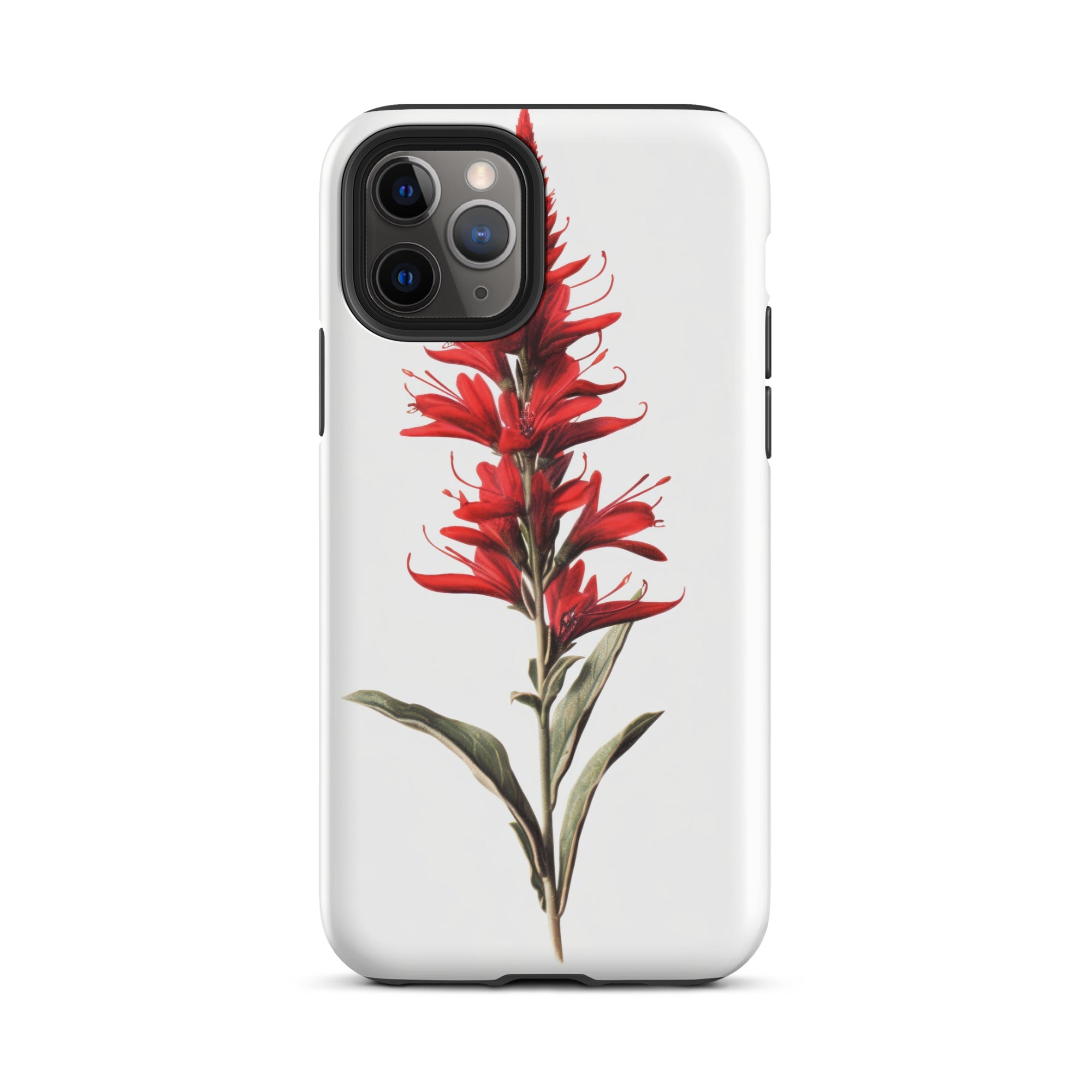 Cardinal Flower iPhone Case by Visual Verse - Image 4