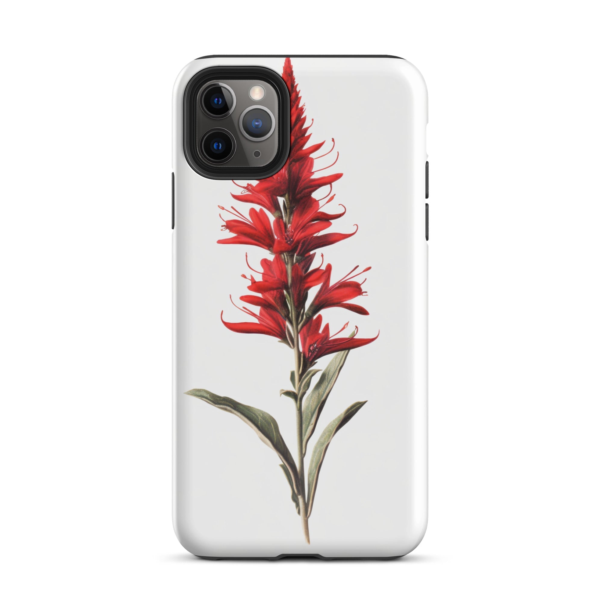 Cardinal Flower iPhone Case by Visual Verse - Image 5