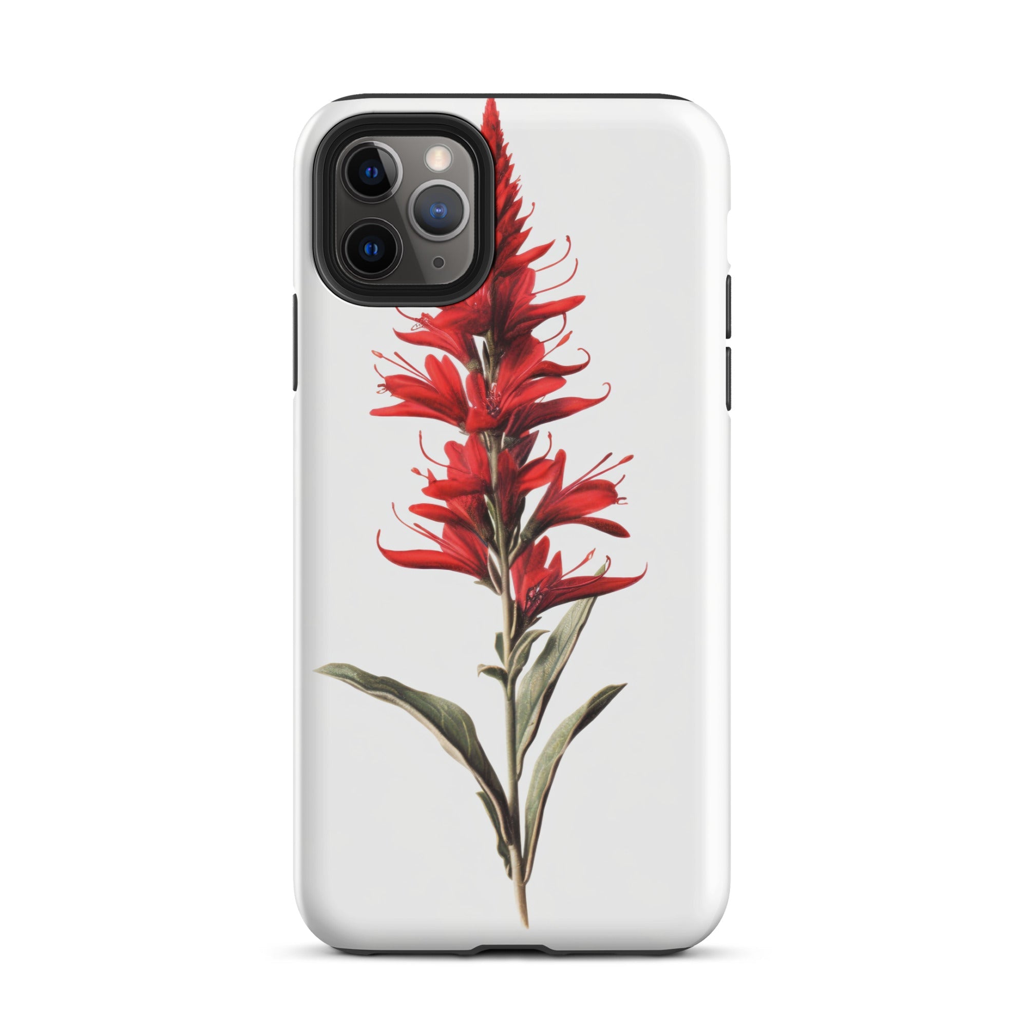 Cardinal Flower iPhone Case by Visual Verse - Image 6