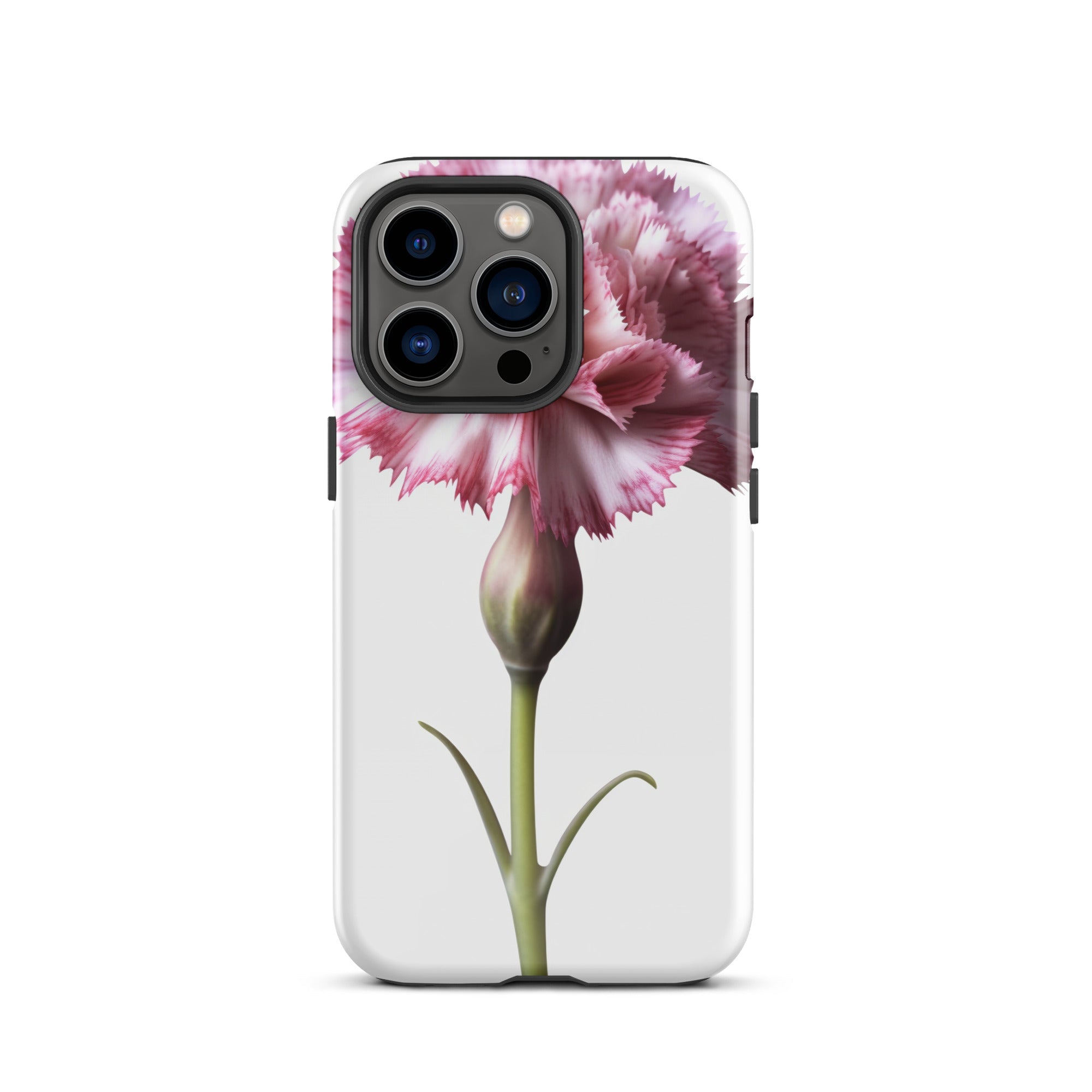 Carnation Flower iPhone Case by Visual Verse - Image 19