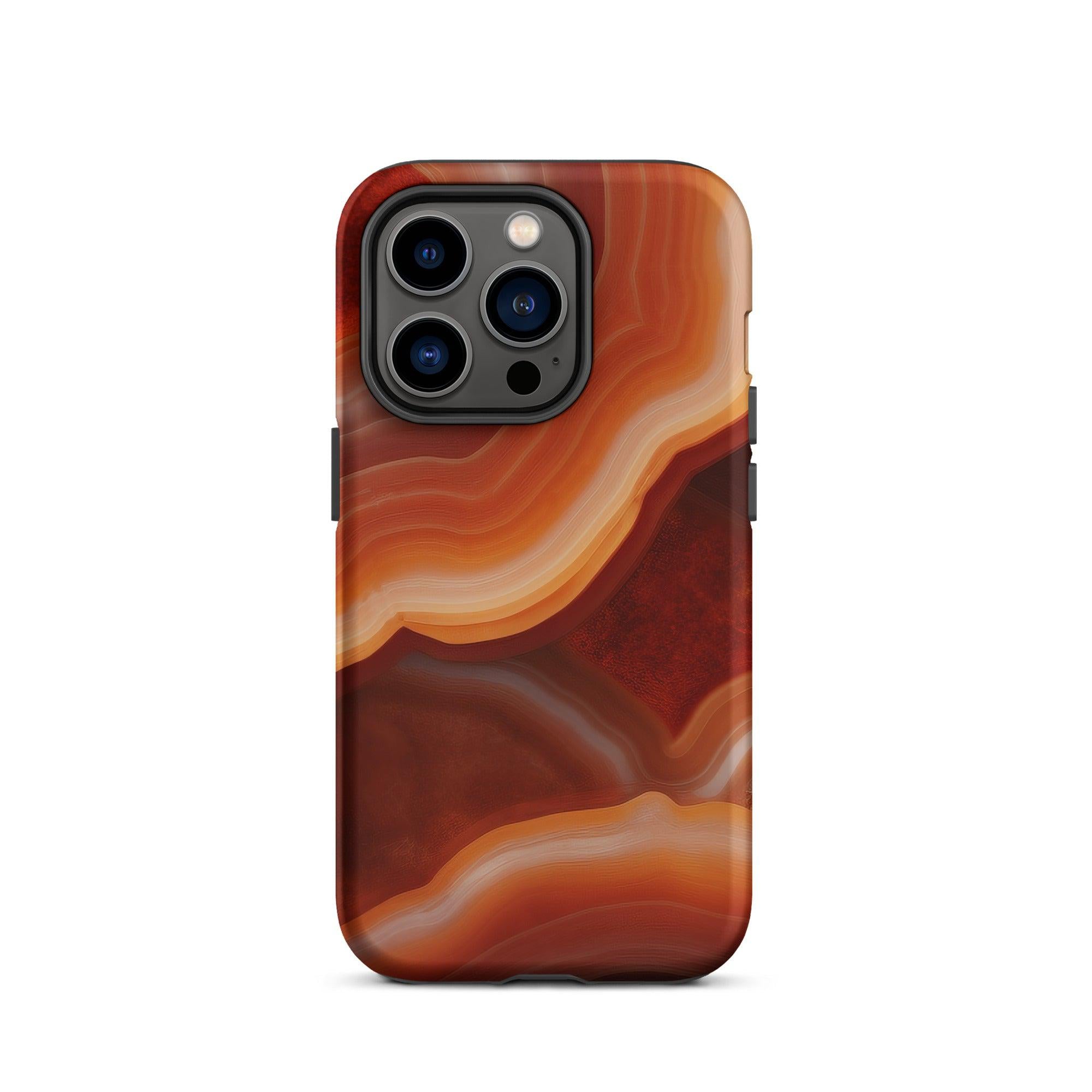 Carnelian Rock iPhone Case by Visual Verse - Image 28