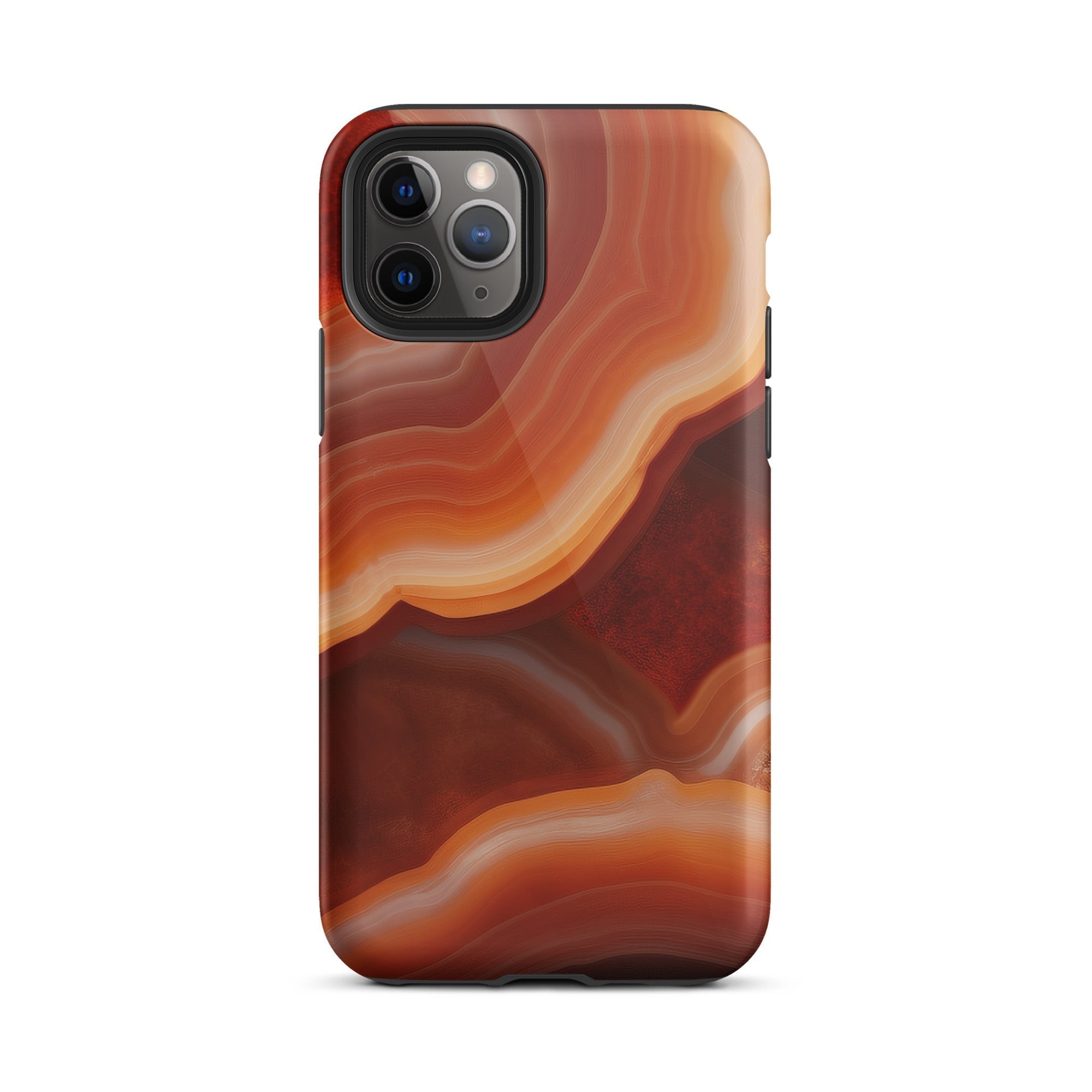 Carnelian Rock iPhone Case by Visual Verse - Image 3