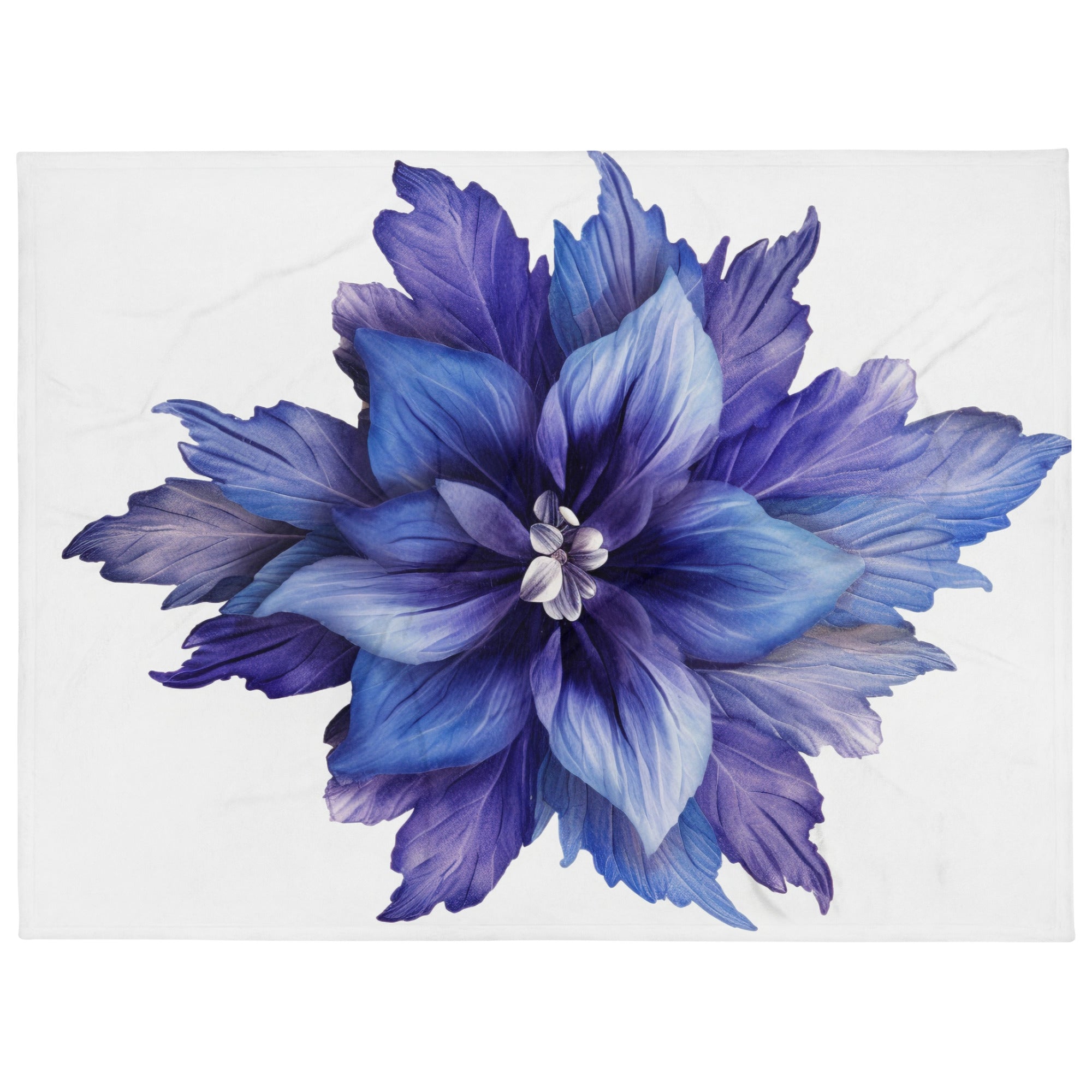 Carpet Bugleweed Flower Blanket by Visual Verse - Image 1