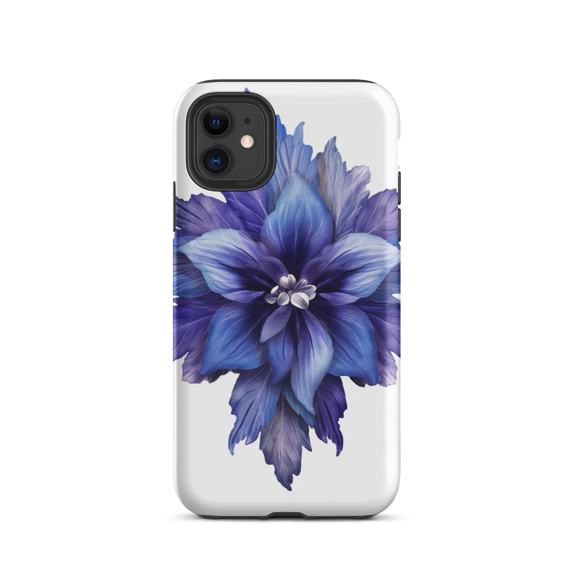Carpet Bugleweed Flower iPhone Case by Visual Verse - Image 2
