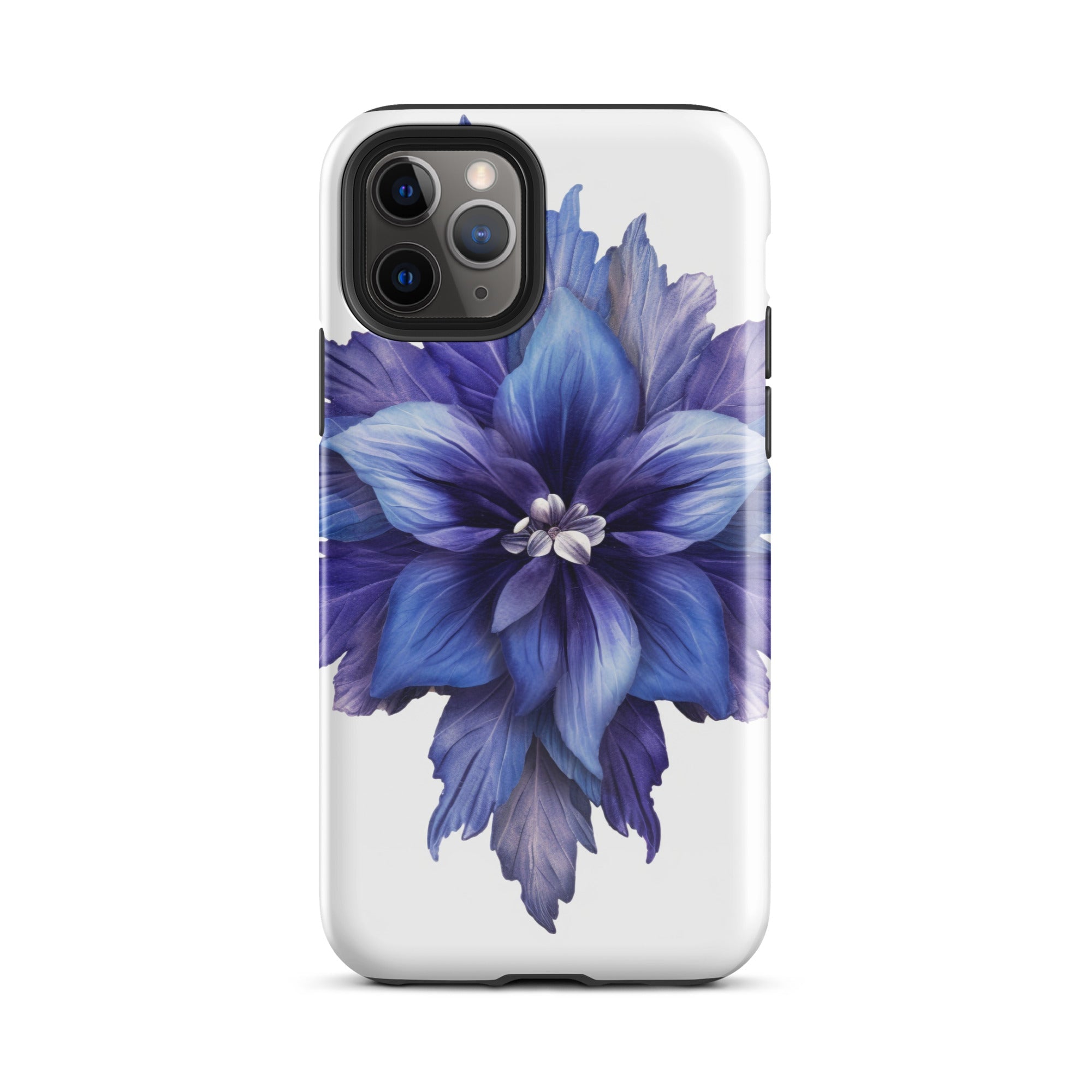 Carpet Bugleweed Flower iPhone Case by Visual Verse - Image 3