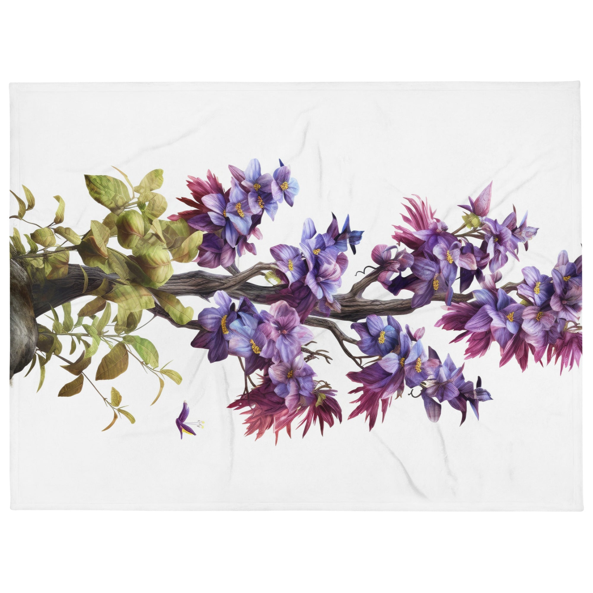 Chaste Tree Flower Blanket by Visual Verse - Image 1