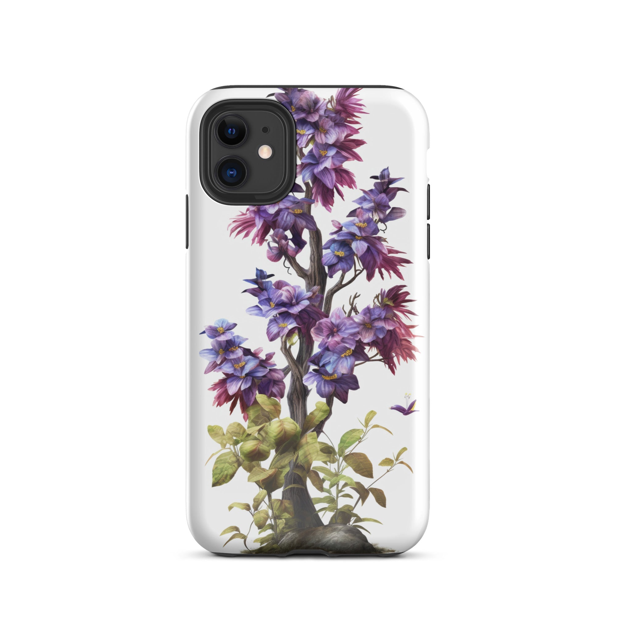 Chaste Tree Flower iPhone Case by Visual Verse - Image 1