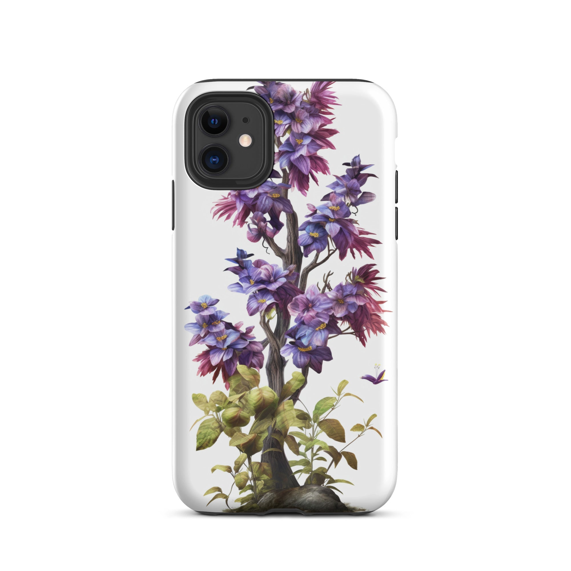 Chaste Tree Flower iPhone Case by Visual Verse - Image 2