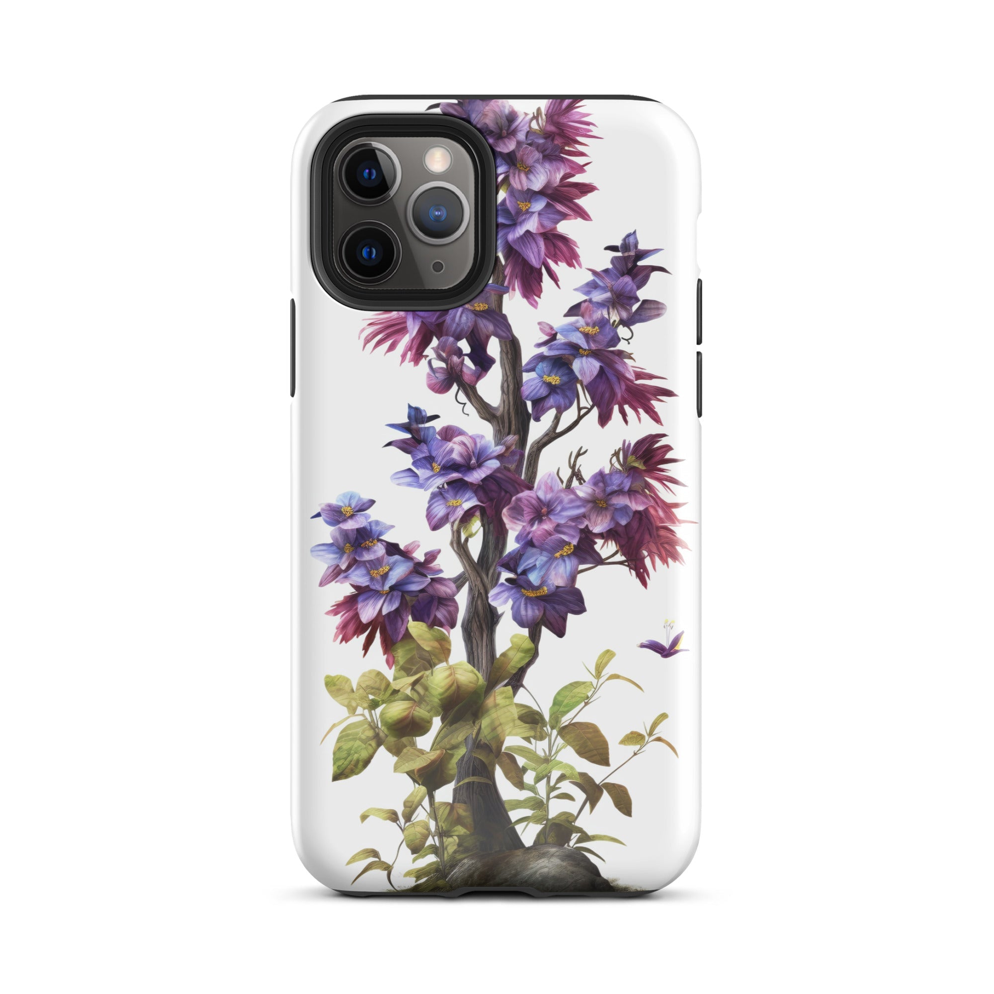 Chaste Tree Flower iPhone Case by Visual Verse - Image 3