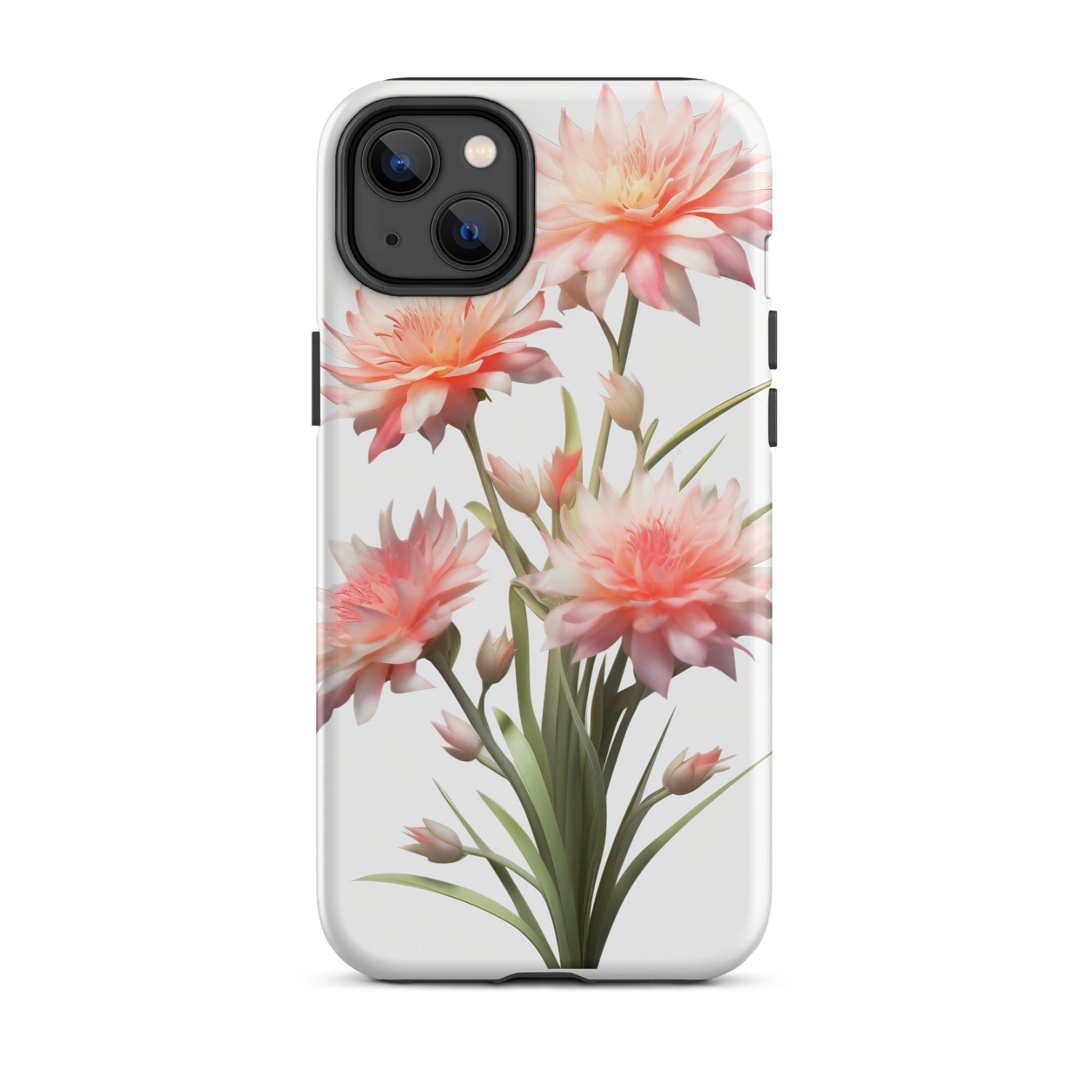 Cheddar Pinks Flower iPhone Case by Visual Verse - Image 26