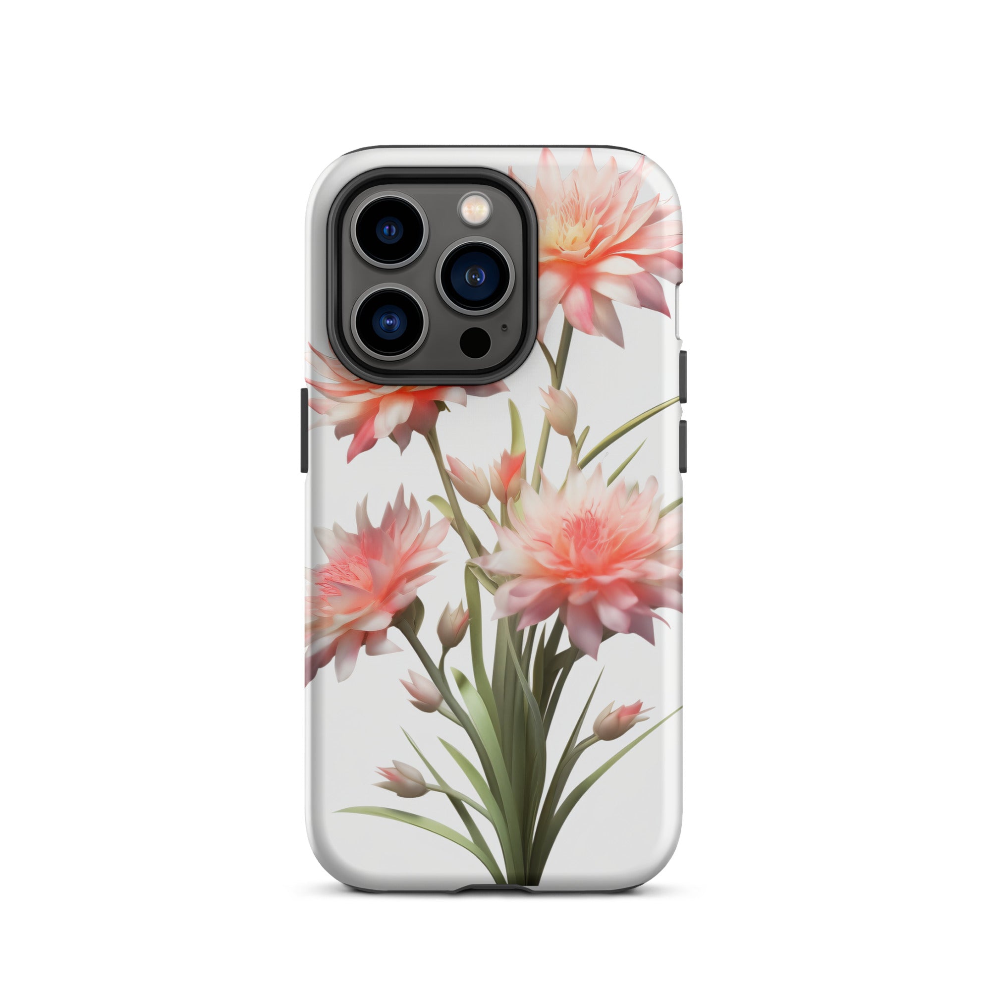 Cheddar Pinks Flower iPhone Case by Visual Verse - Image 28