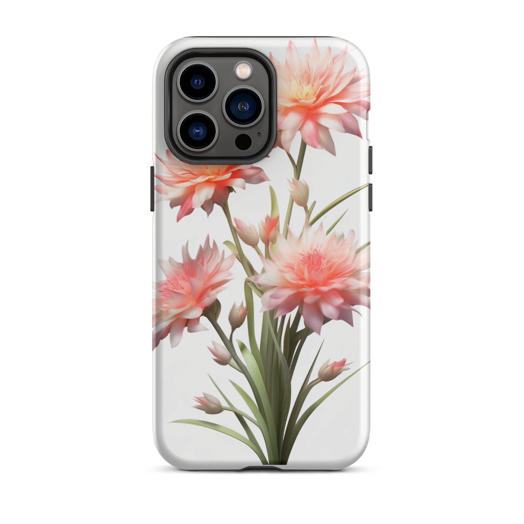 Cheddar Pinks Flower iPhone Case by Visual Verse - Image 30