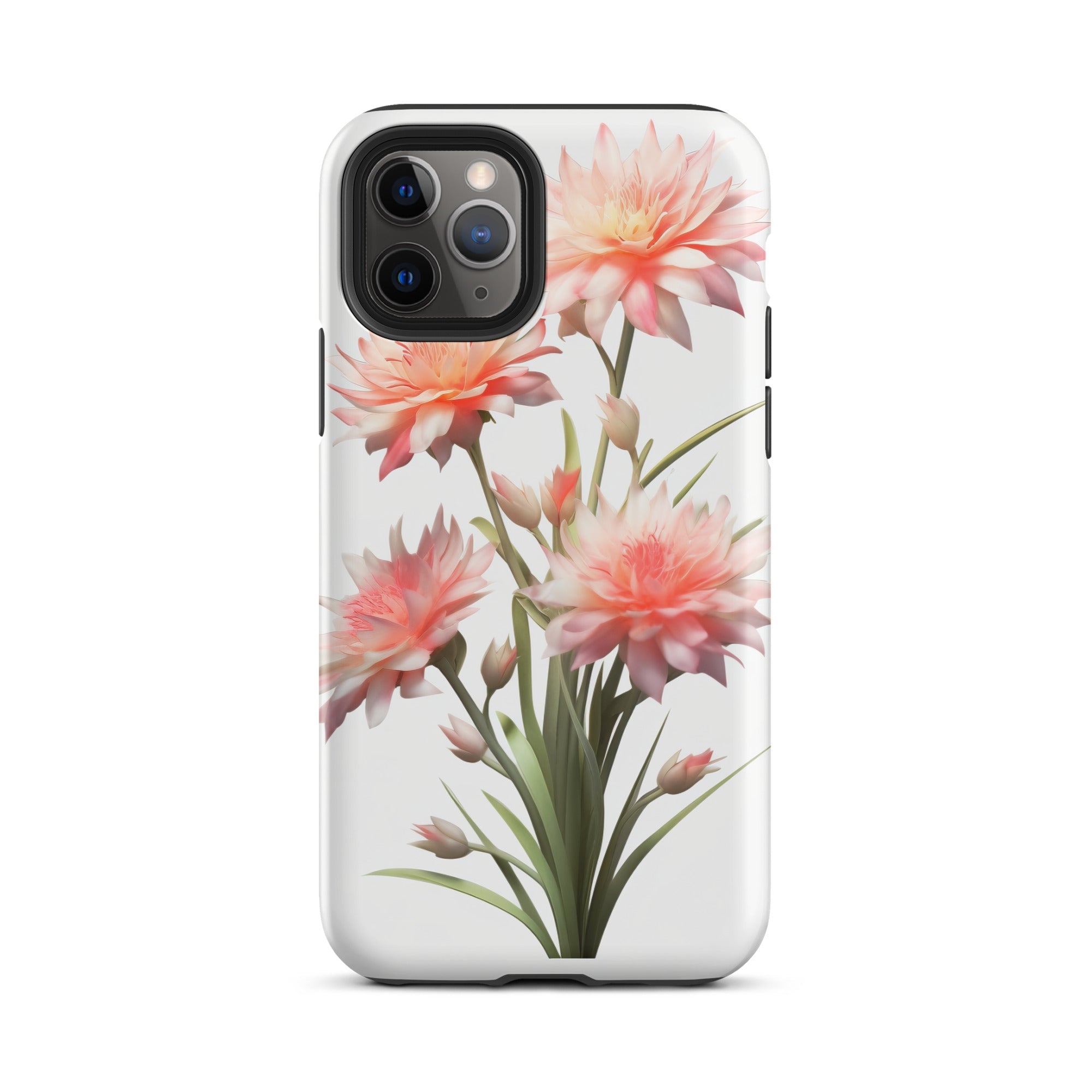 Cheddar Pinks Flower iPhone Case by Visual Verse - Image 4