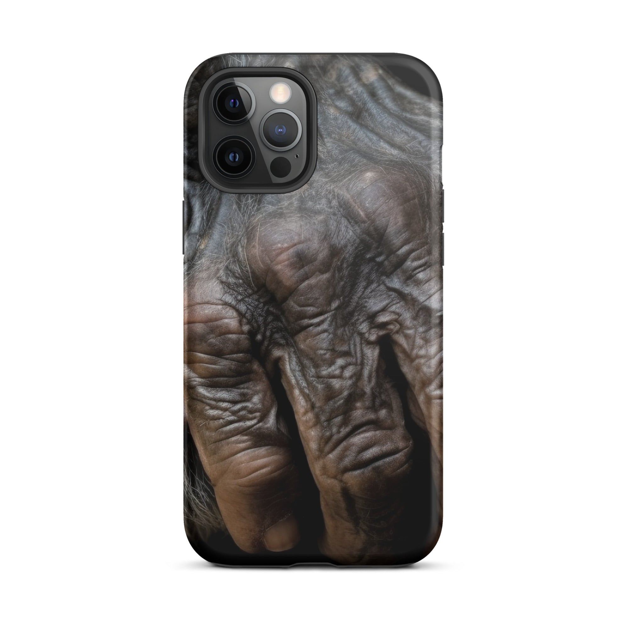 Chimpanzee Hand iPhone Case by Visual Verse - Image 13