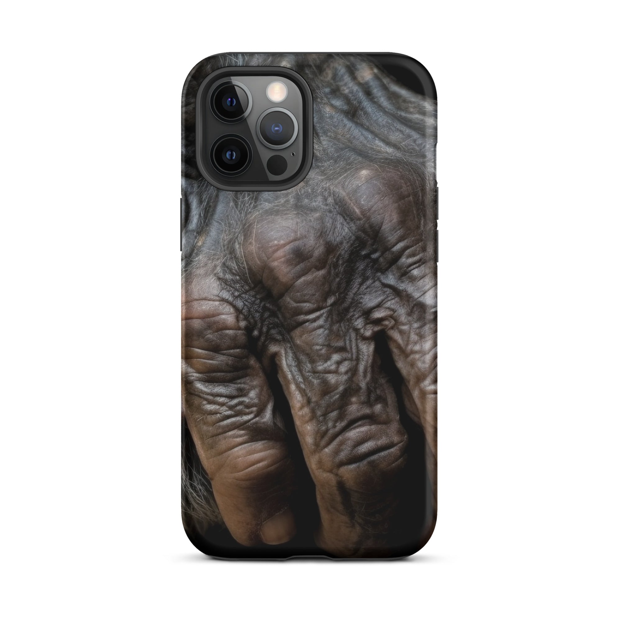 Chimpanzee Hand iPhone Case by Visual Verse - Image 14