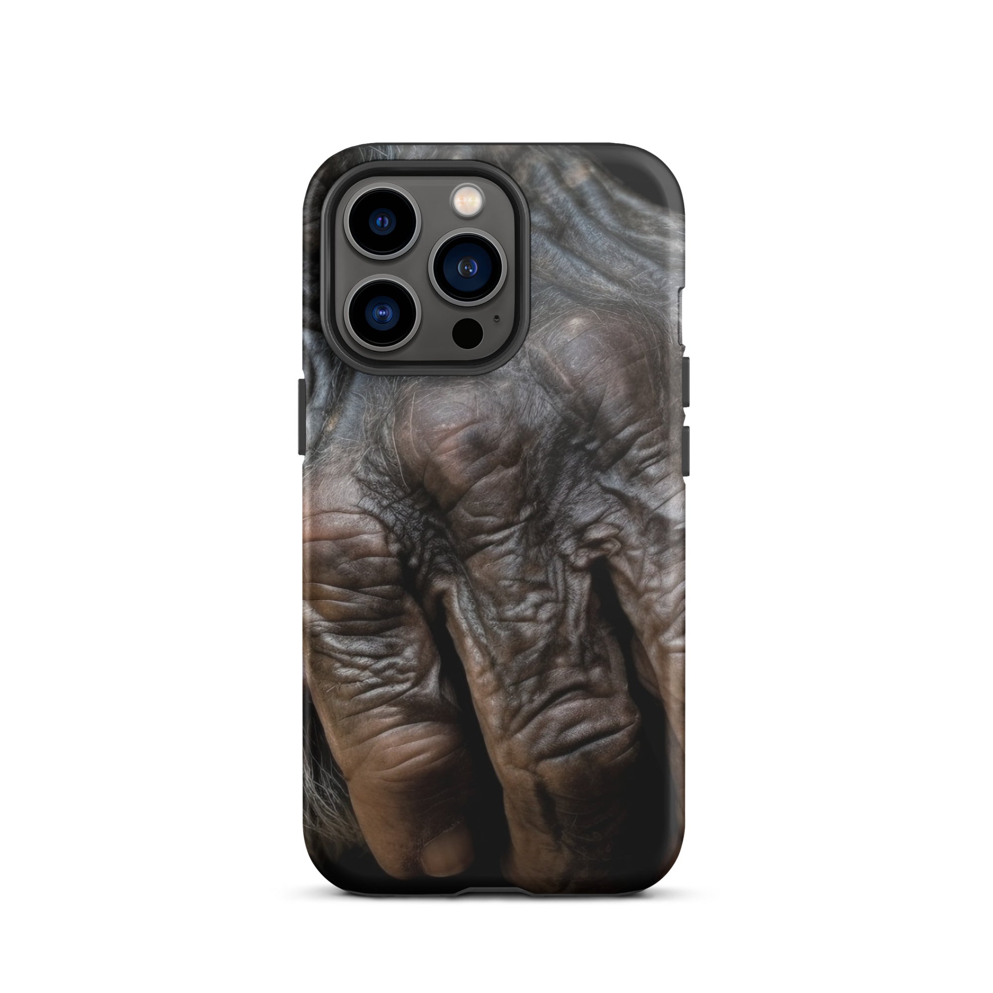 Chimpanzee Hand iPhone Case by Visual Verse - Image 19