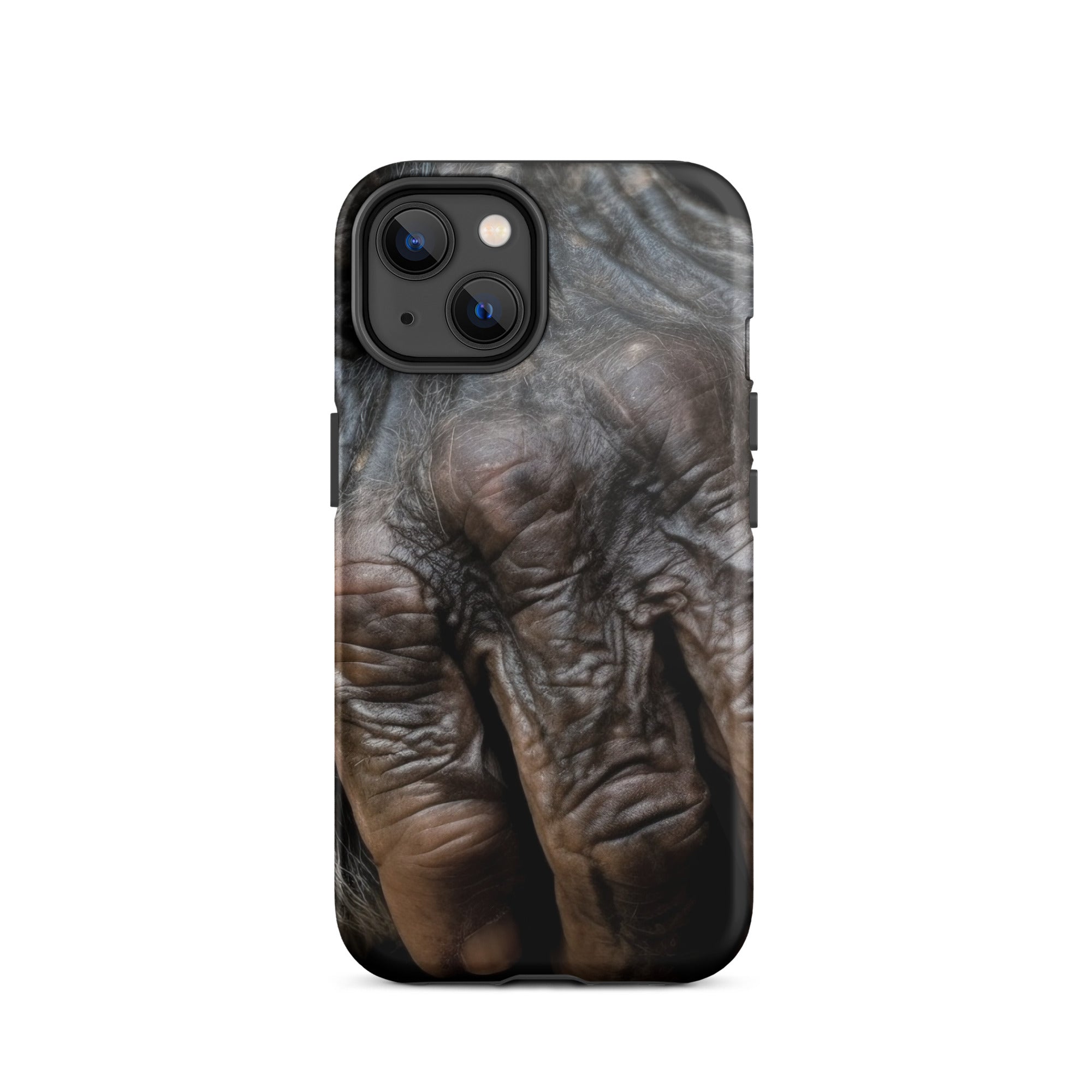 Chimpanzee Hand iPhone Case by Visual Verse - Image 23