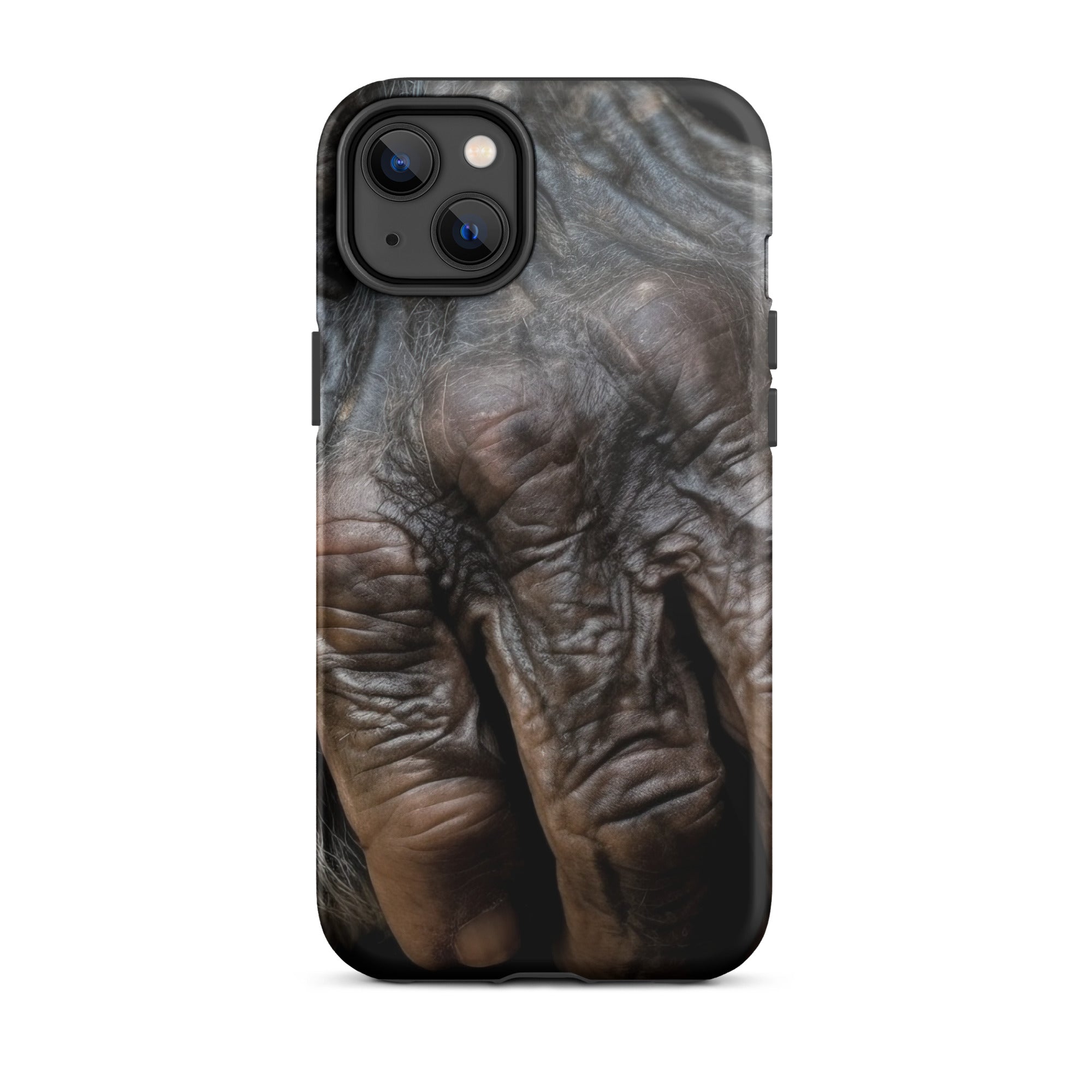 Chimpanzee Hand iPhone Case by Visual Verse - Image 25