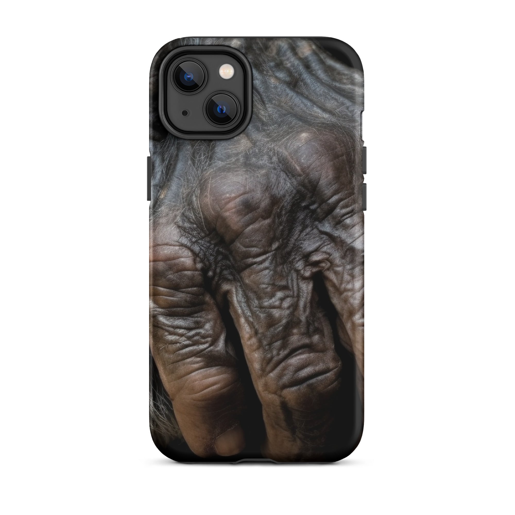 Chimpanzee Hand iPhone Case by Visual Verse - Image 26