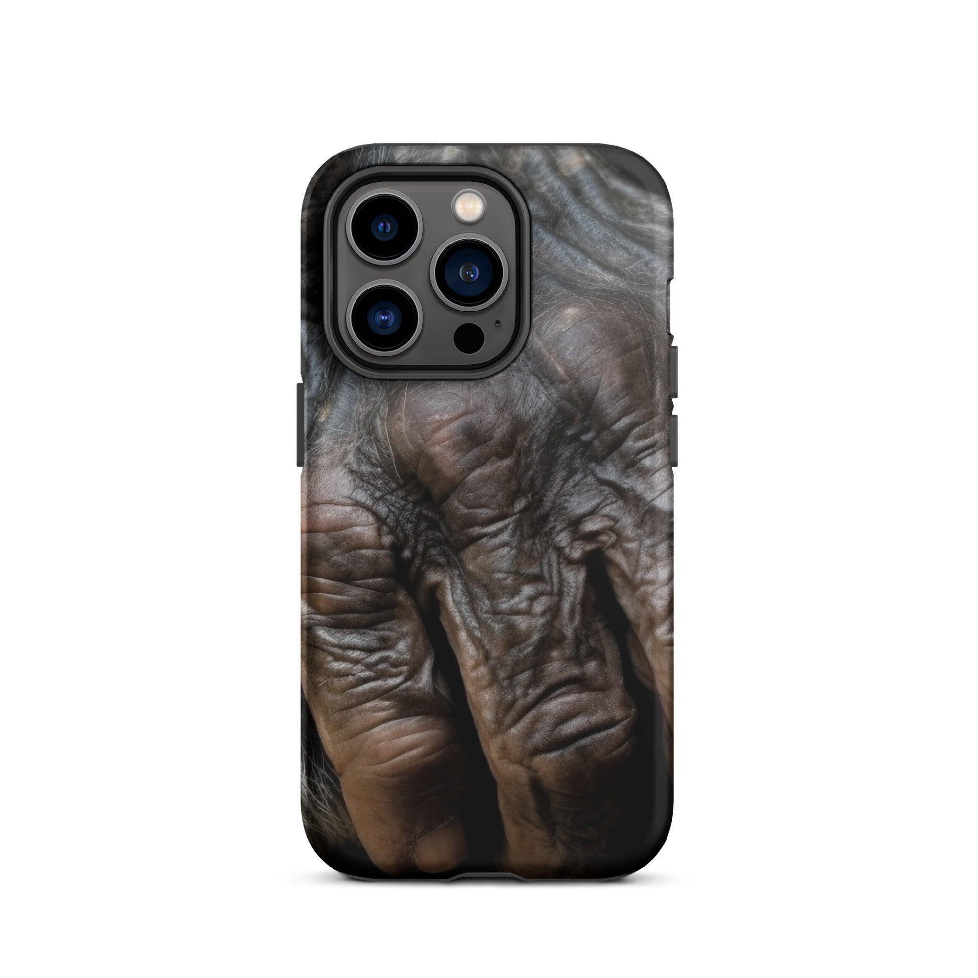 Chimpanzee Hand iPhone Case by Visual Verse - Image 27